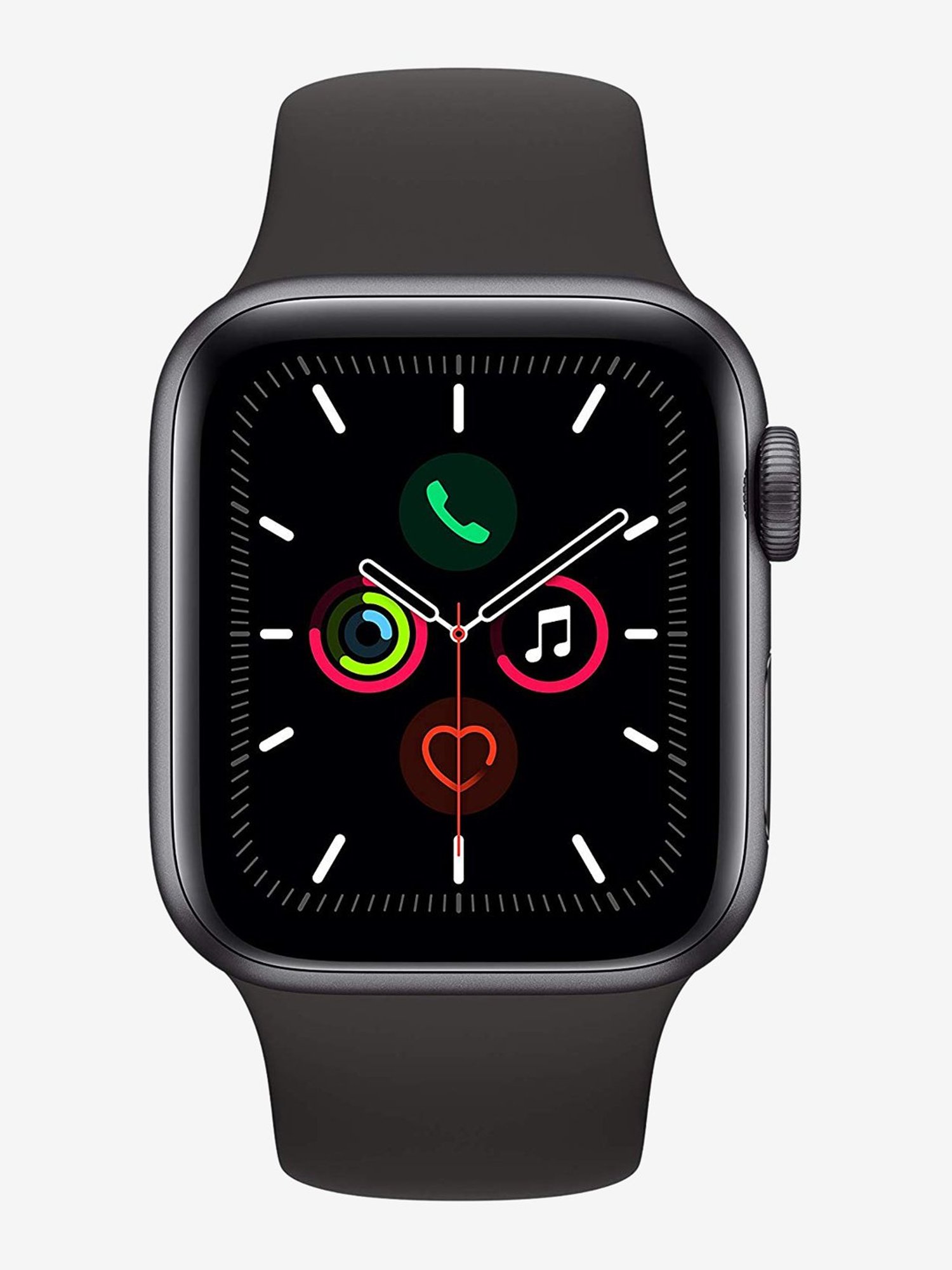 Apple Watch Series 5 Mwx32hn A Gps Cellular 40mm Space Grey Aluminum Case With Black Sport Band From Apple At Best Prices On Tata Cliq