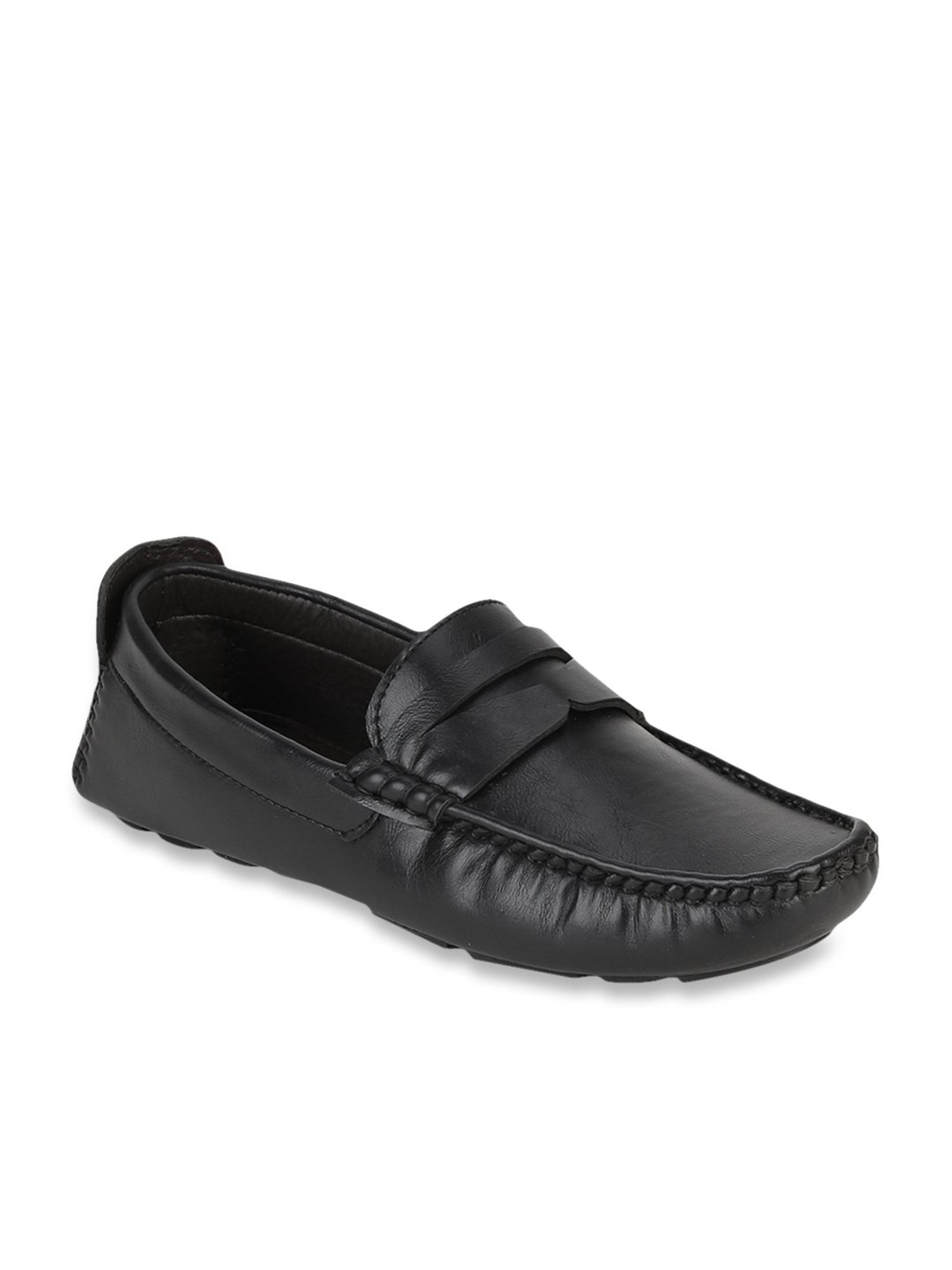 black casual loafers for men