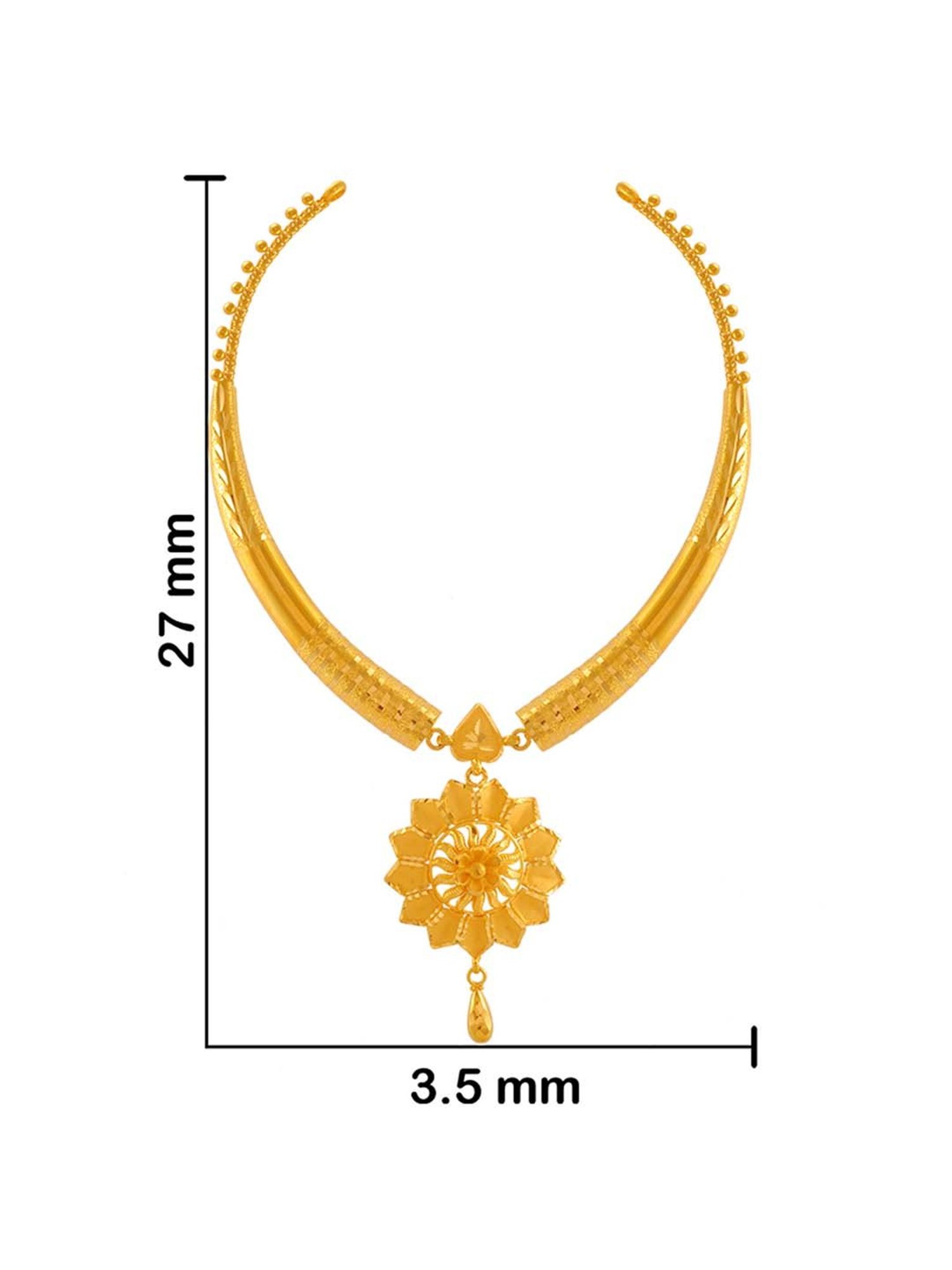 Pc chandra store gold necklace price