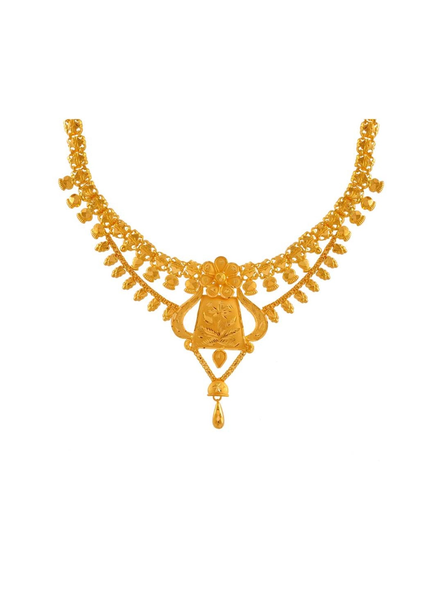 Buy P.C. Chandra 22 kt Gold Necklace 