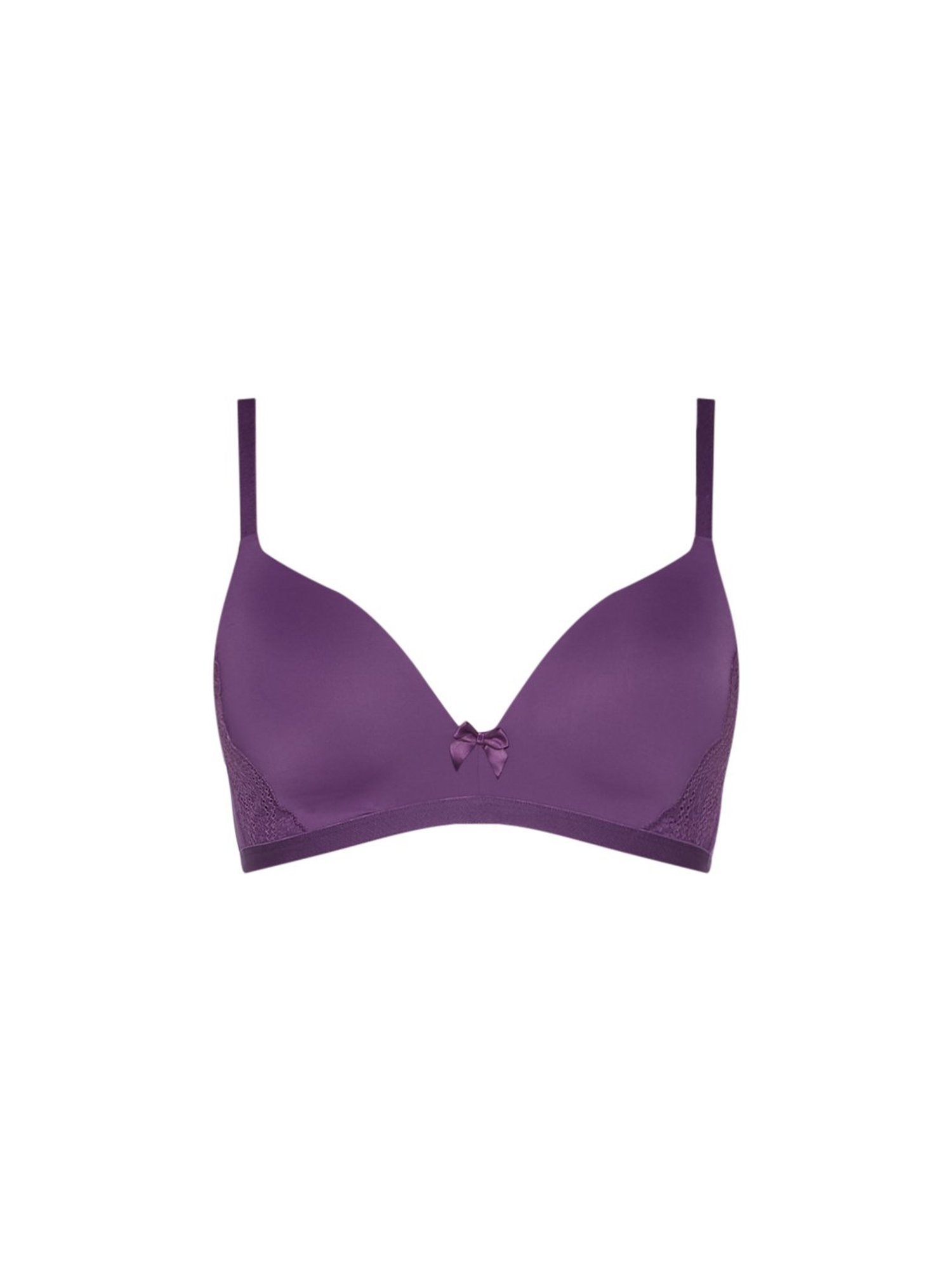 Wunderlove by Westside Purple Invisible Full Coverage Bra