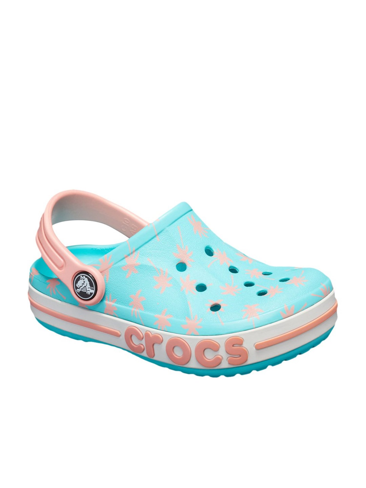 kids crocs pool blue