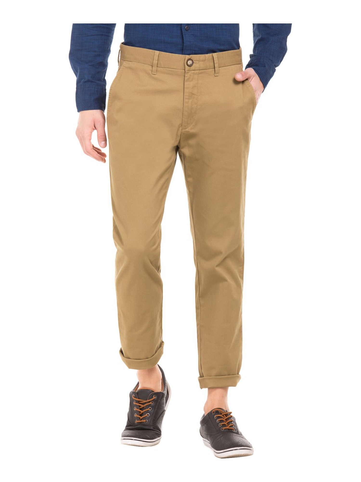 Buy US Polo Assn Denver Slim Fit Solid Casual Trousers  NNNOWcom