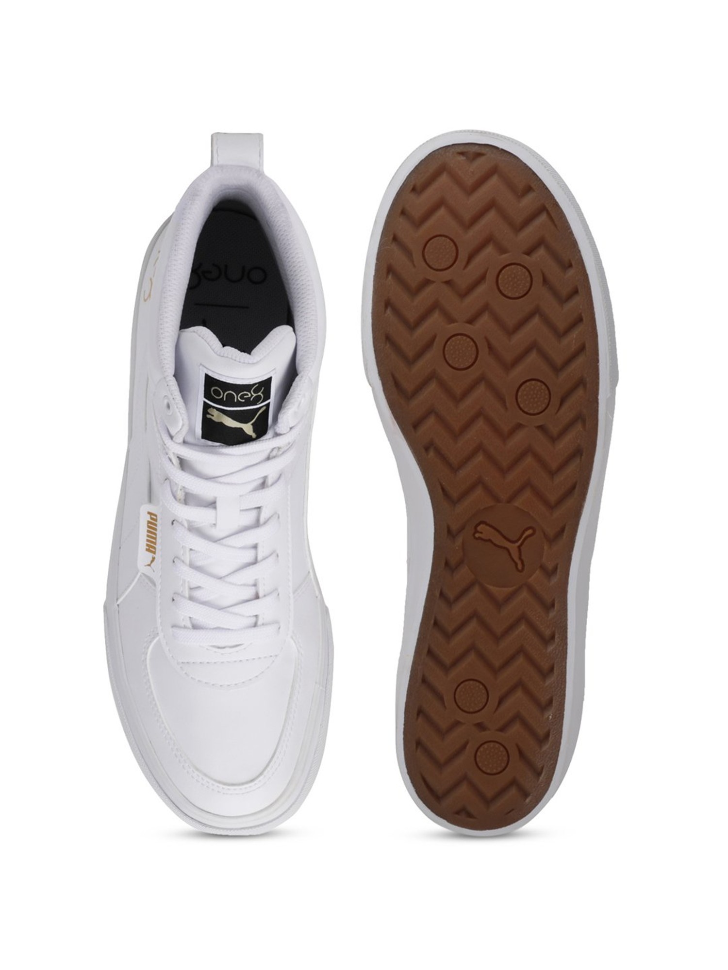 puma one 8 white shoes