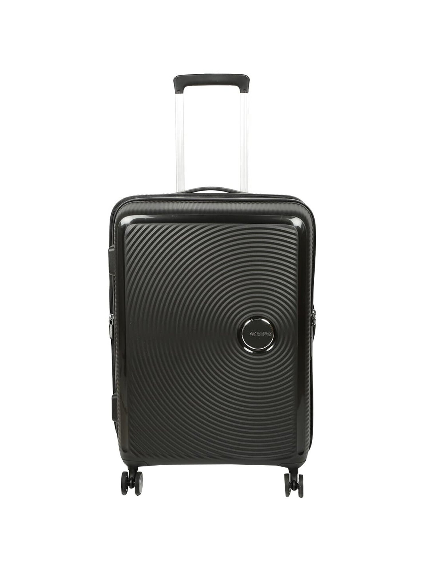 american tourister cabin size hard trolley