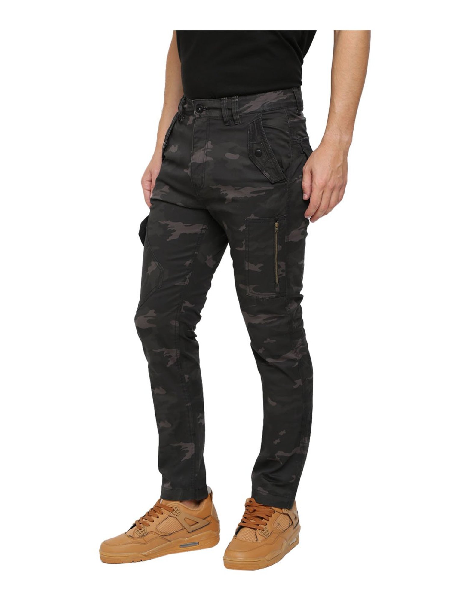 Alpha Industries XFit Slim Cargo Pant Black  Terraces Menswear