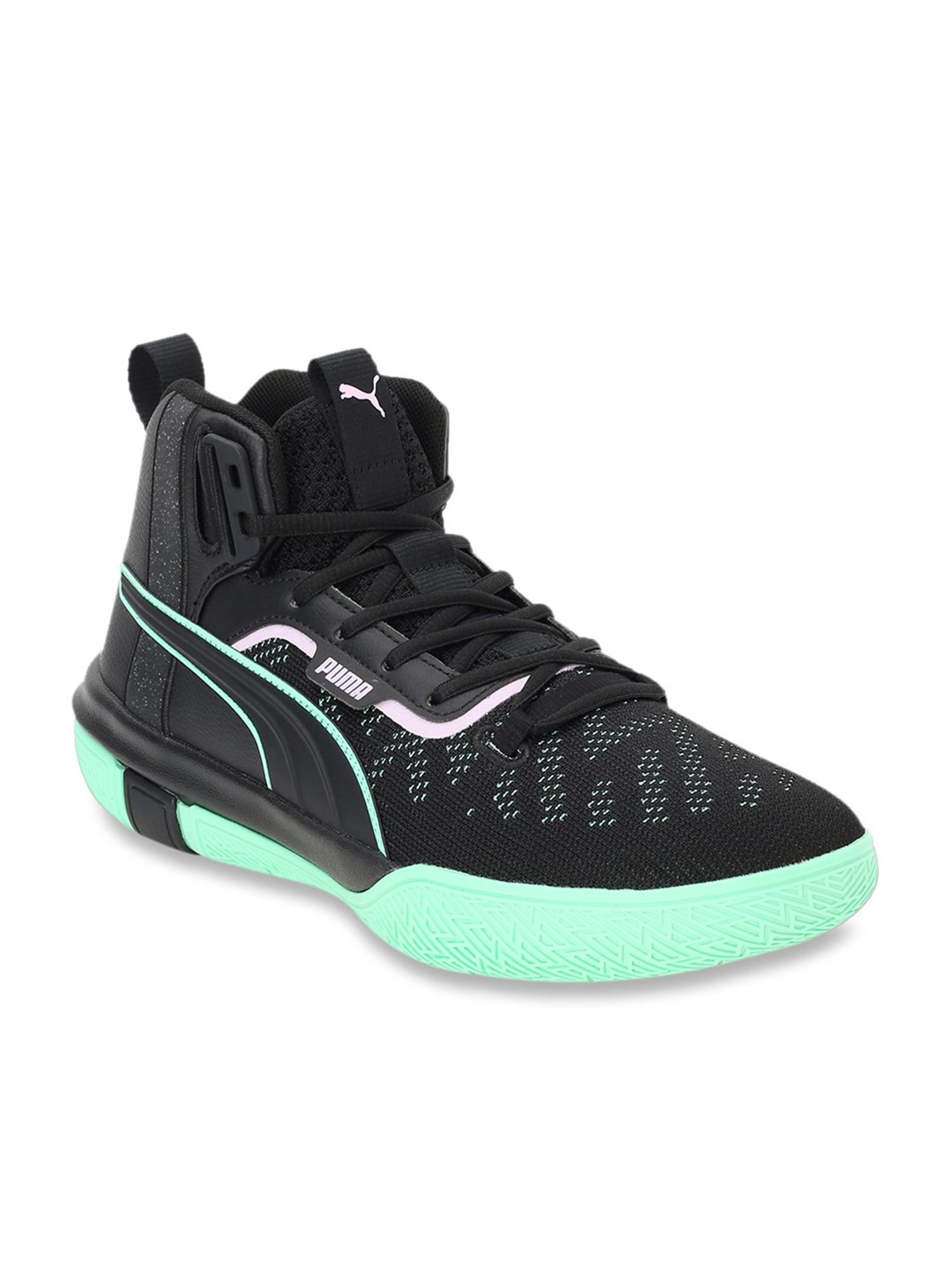 puma legacy dark mode basketball shoes