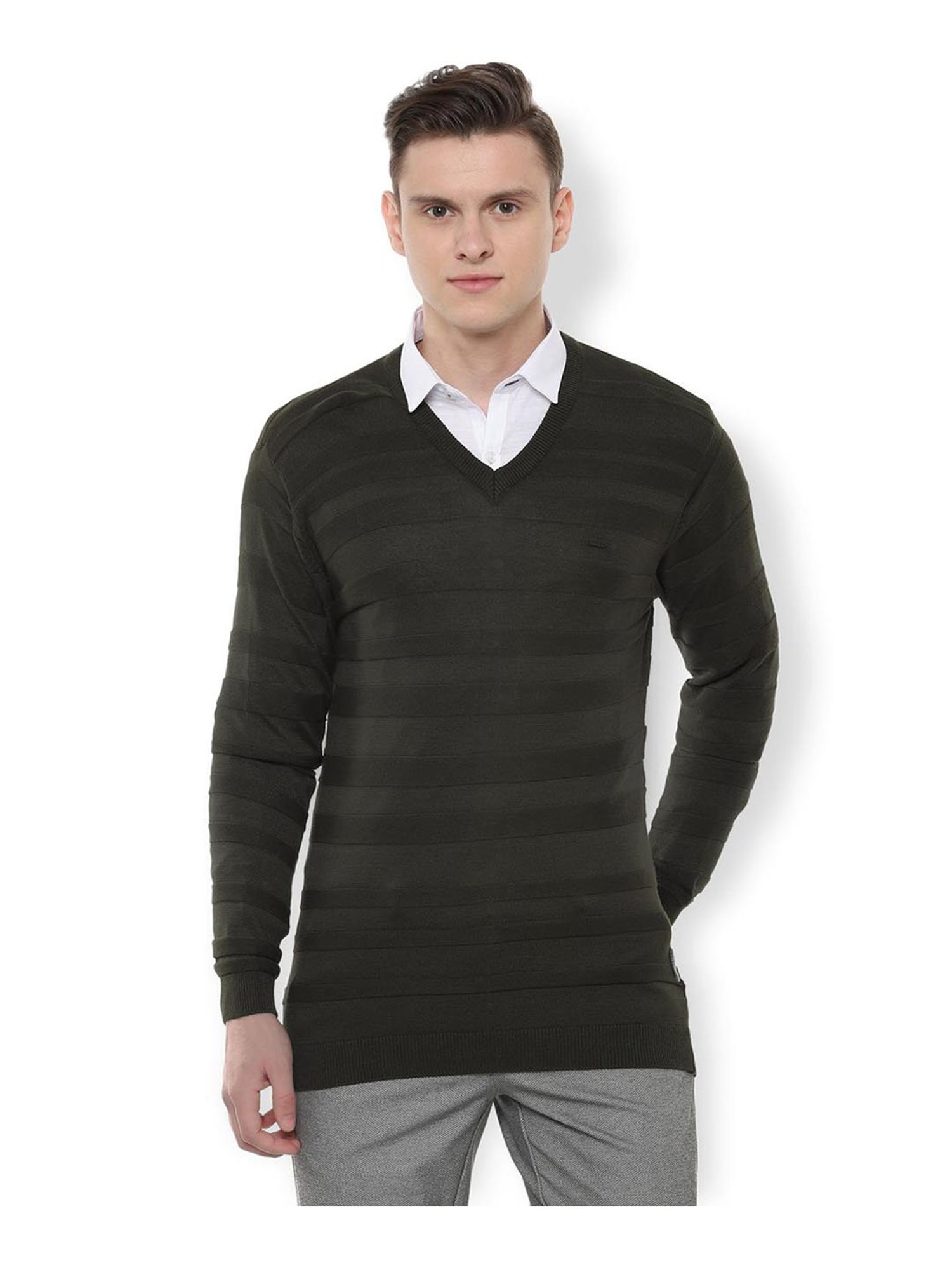 van heusen v neck sweater