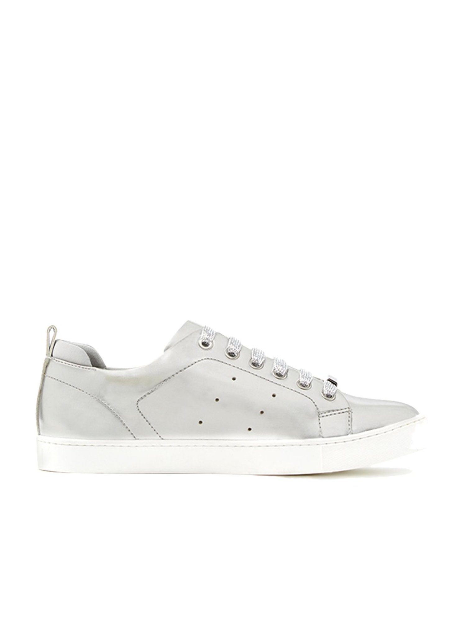 aldo silver sneakers