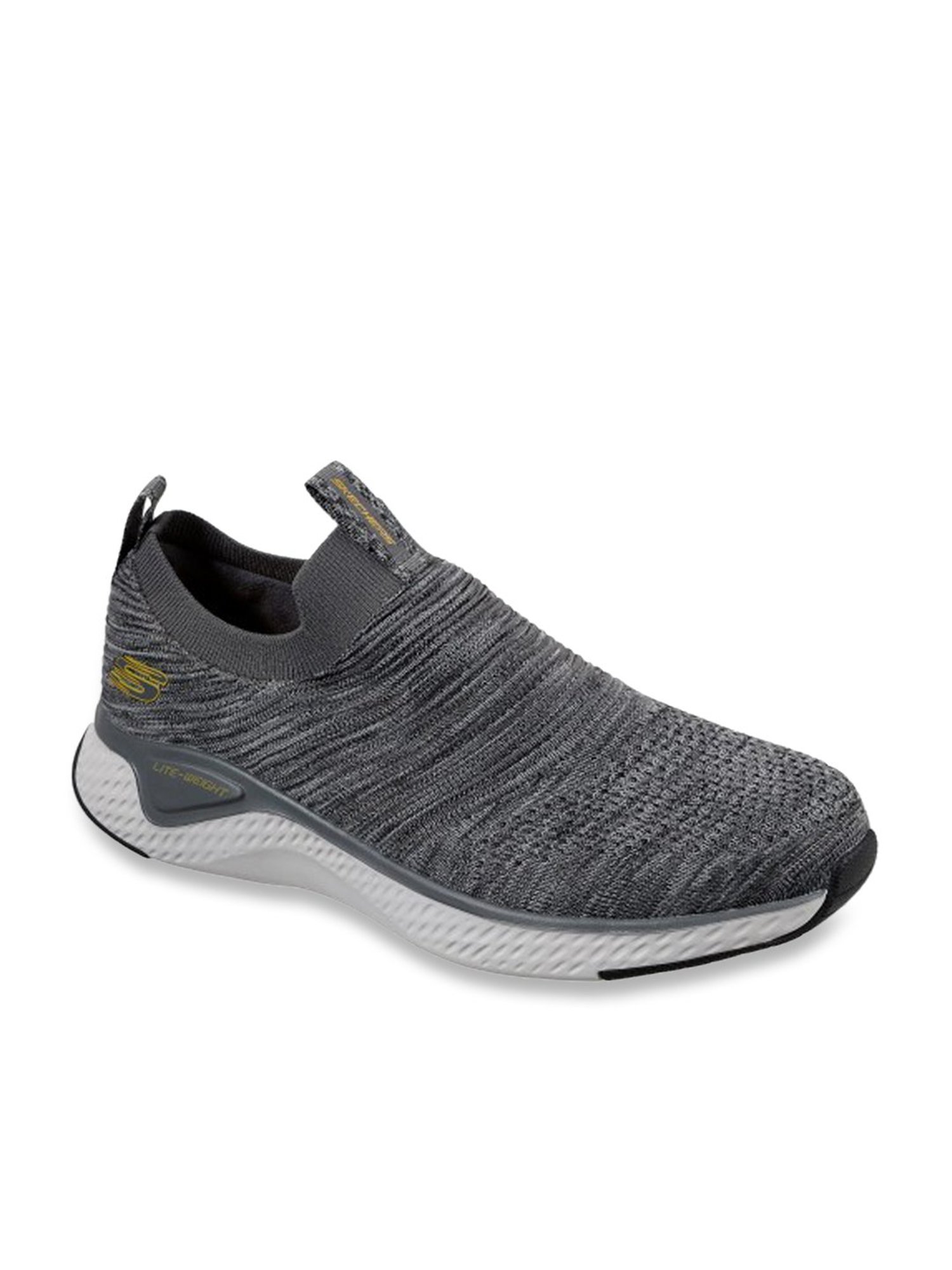 skechers mens solar fuse black