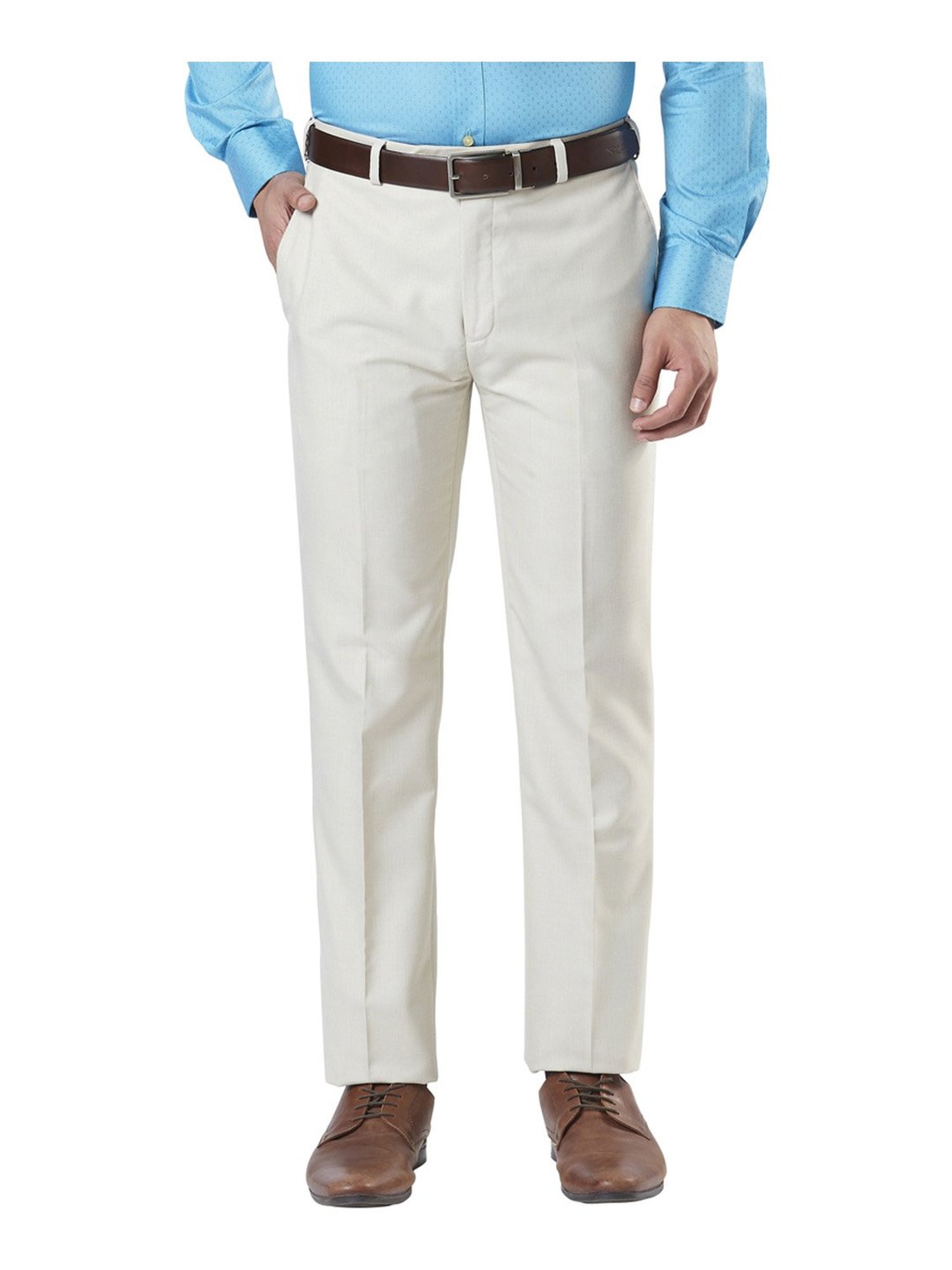 Buy Raymond Trouser Shirt Fabric Combo Box (Unstitched WHITE SHIRT BRIGHT  BLUE PANT) Online at Best Prices in India - JioMart.