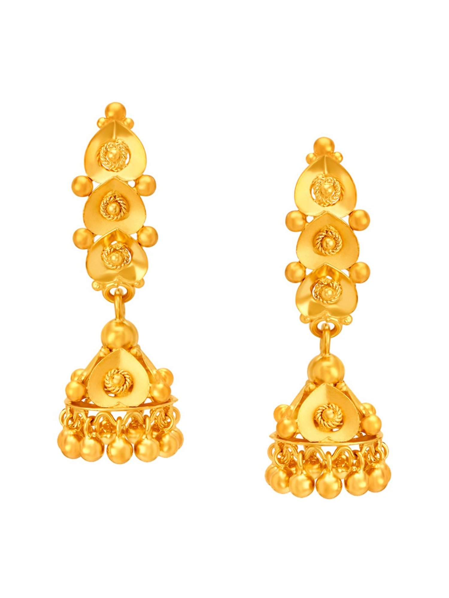 Buy 1gm Gold Plated Jewellery Impon Earrings Online Shopping