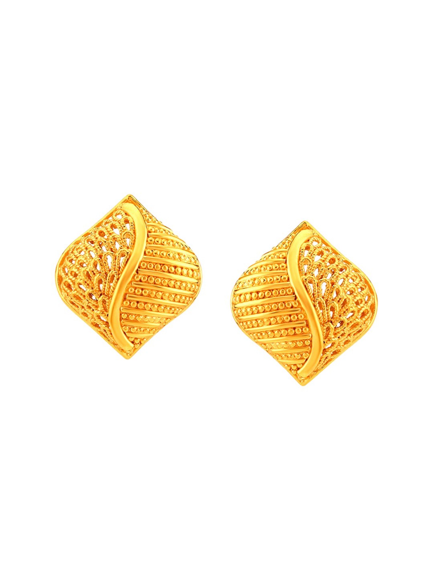 Mia by Tanishq 14KT Yellow Gold Drop Earrings for Women : Amazon.in: Fashion-hoanganhbinhduong.edu.vn