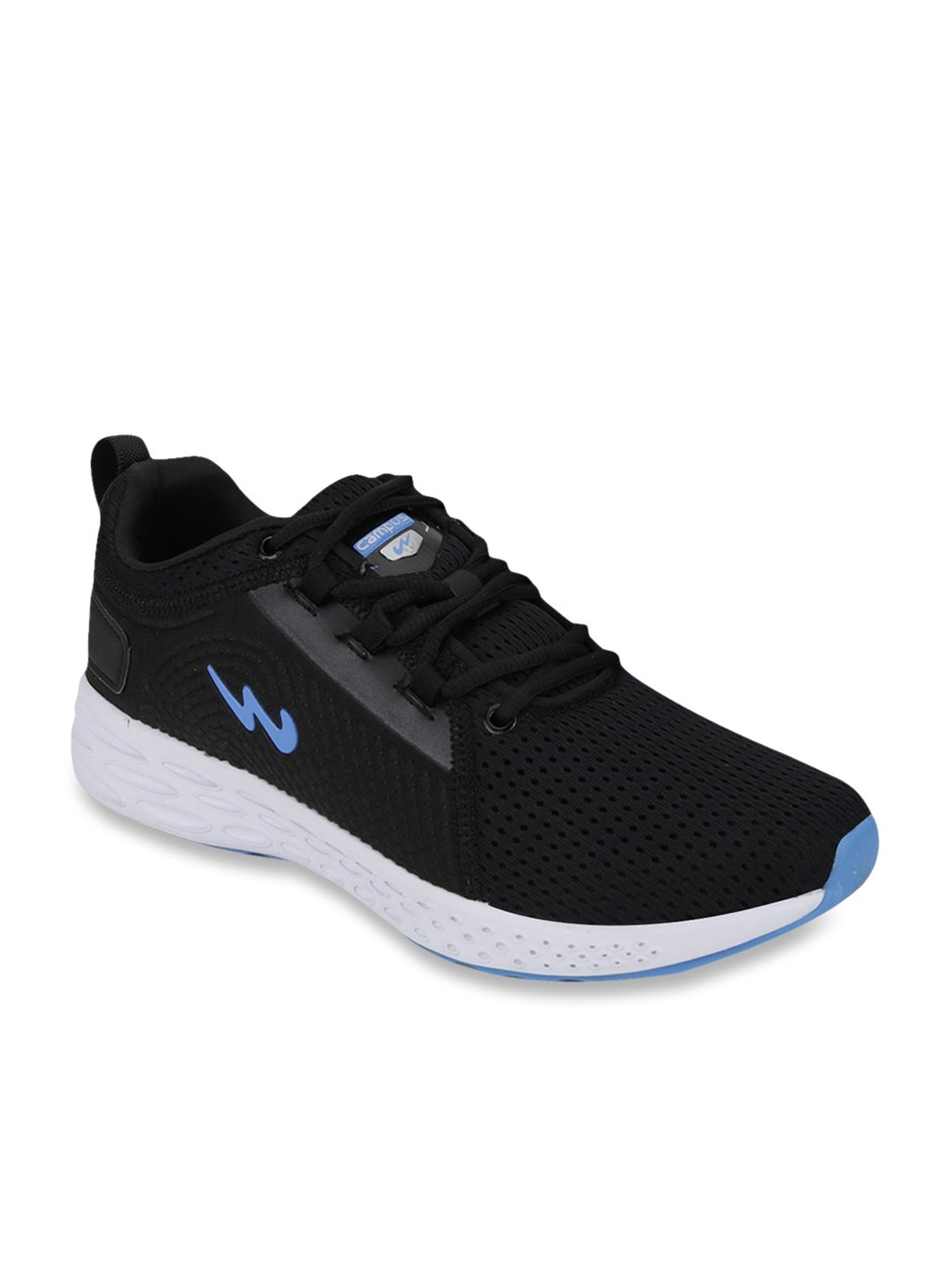 mens darwin black running shoes