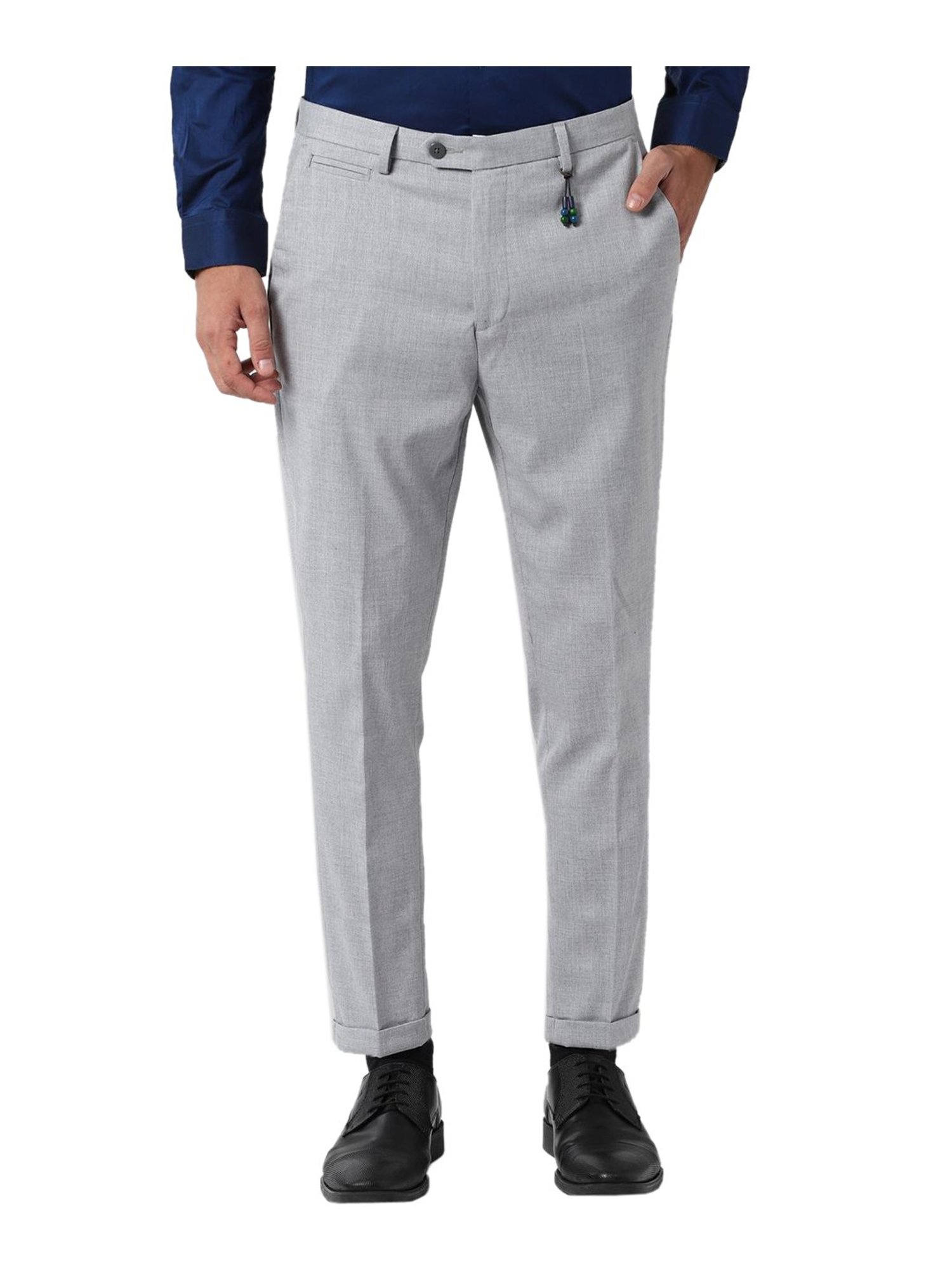 peter england carrot fit trousers