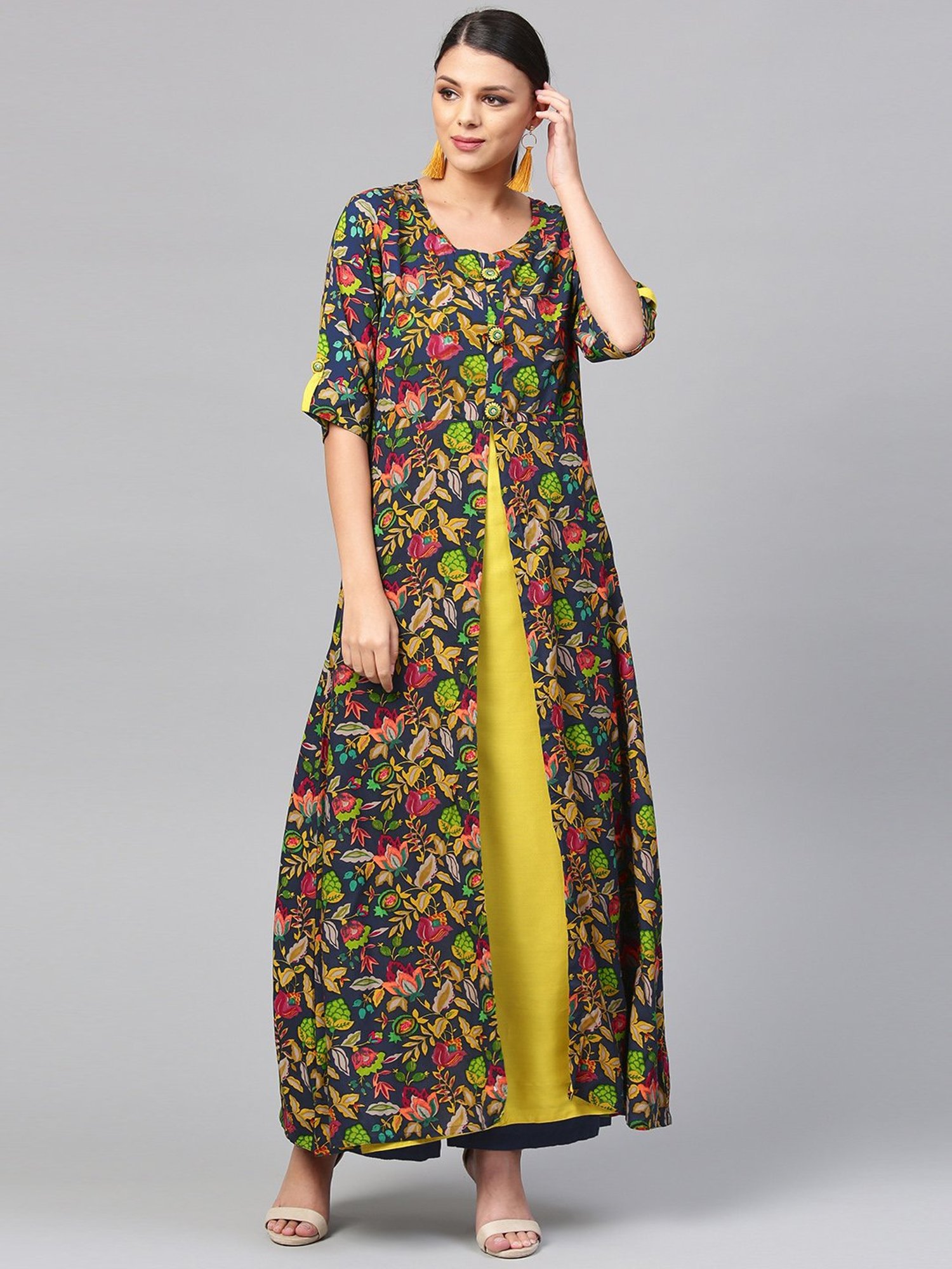 a line kurti dress