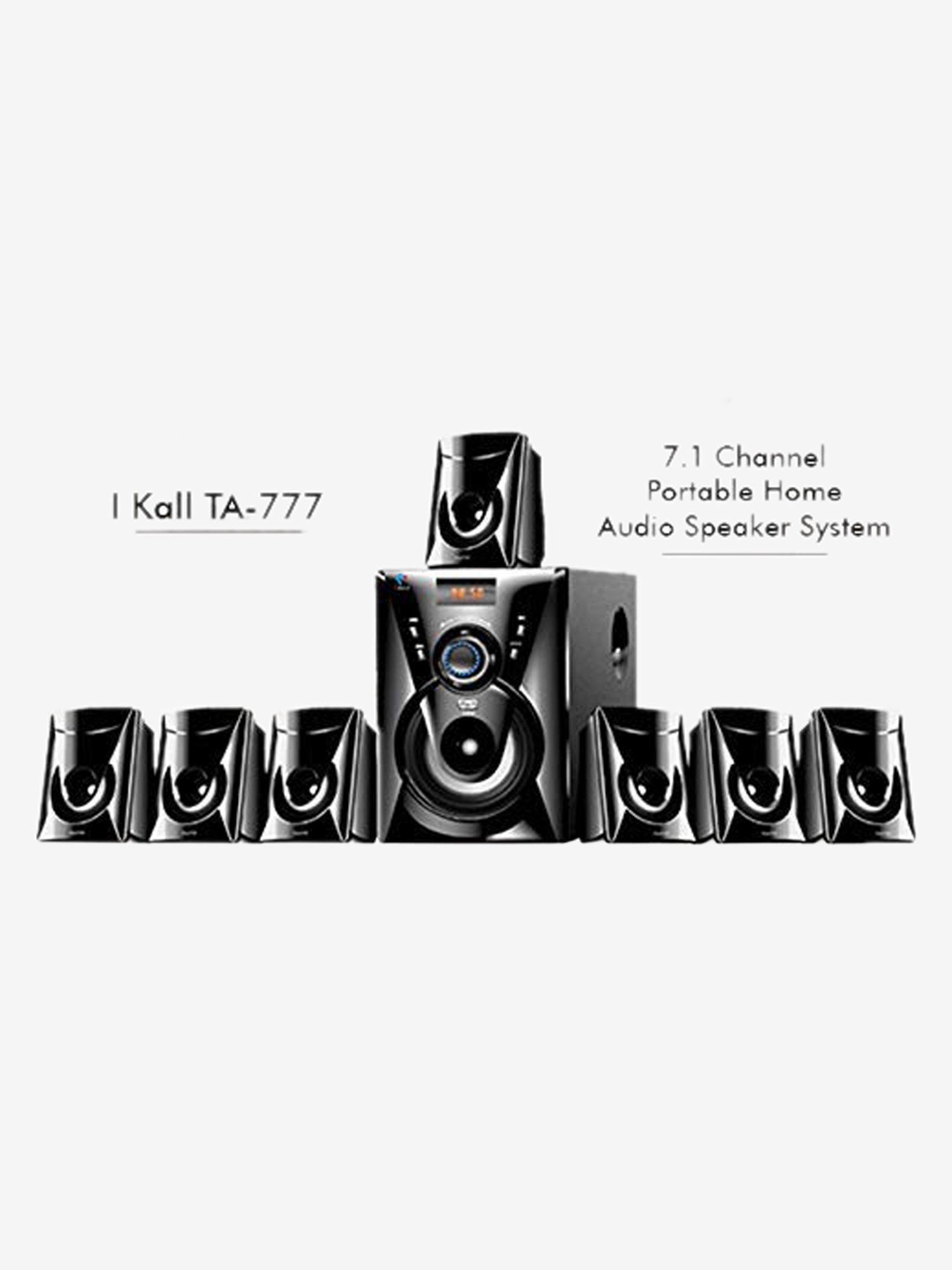 I kall ta 777 store 7.1 bluetooth home theater system