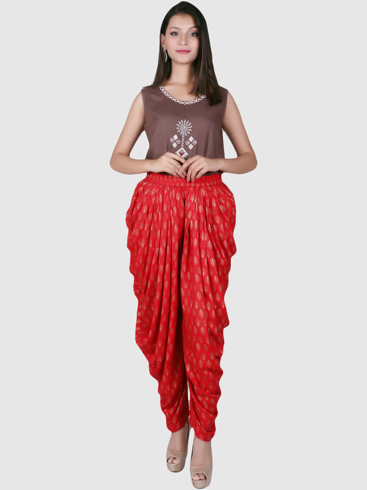 Buy Ivory Pants for Women by Indya Online | Ajio.com
