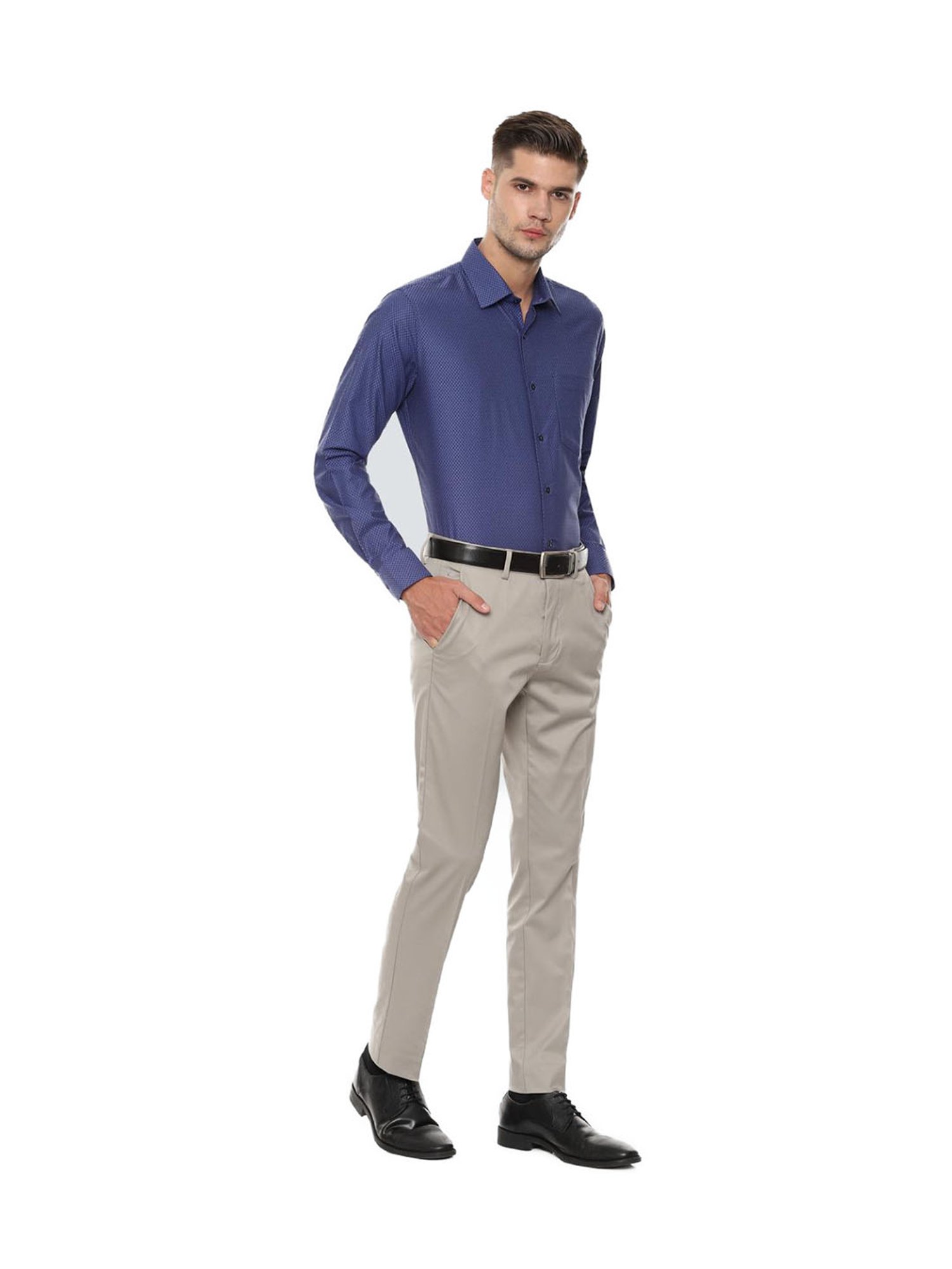 Buy latest Mens Trousers from Louis Philippe online in India  Top  Collection at LooksGudin  Looksgudin