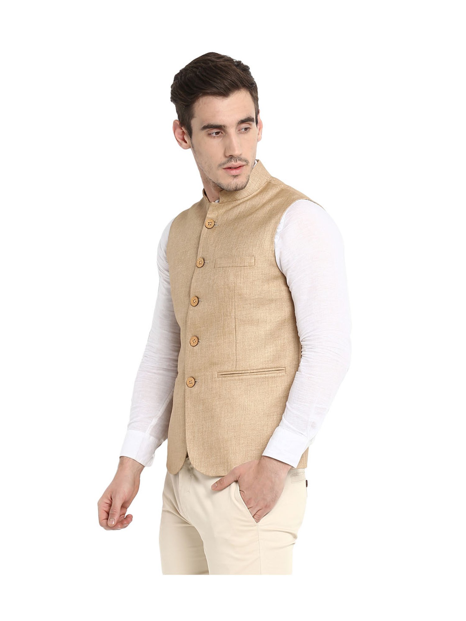 nehru jacket red tape