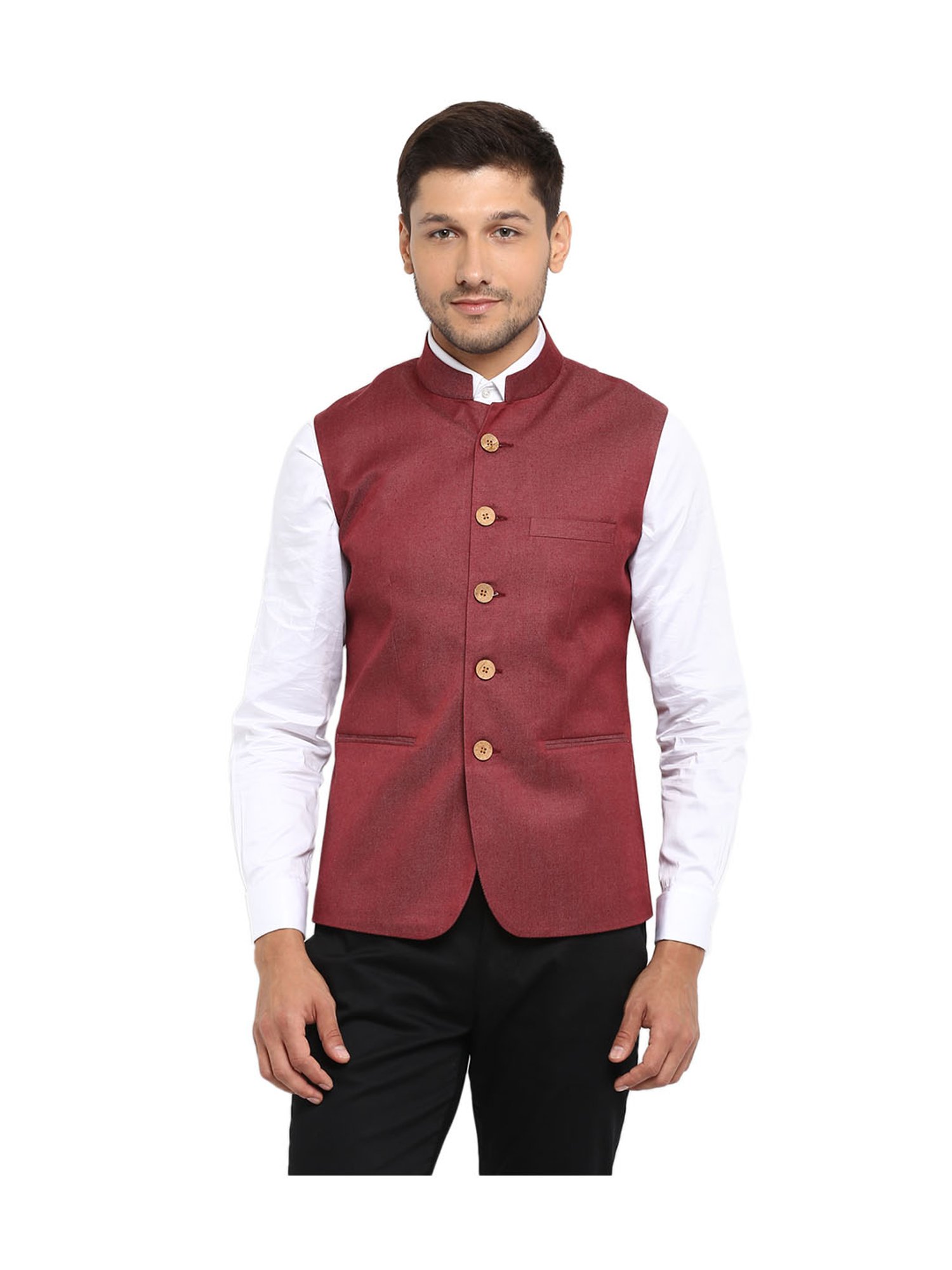 nehru jacket red tape