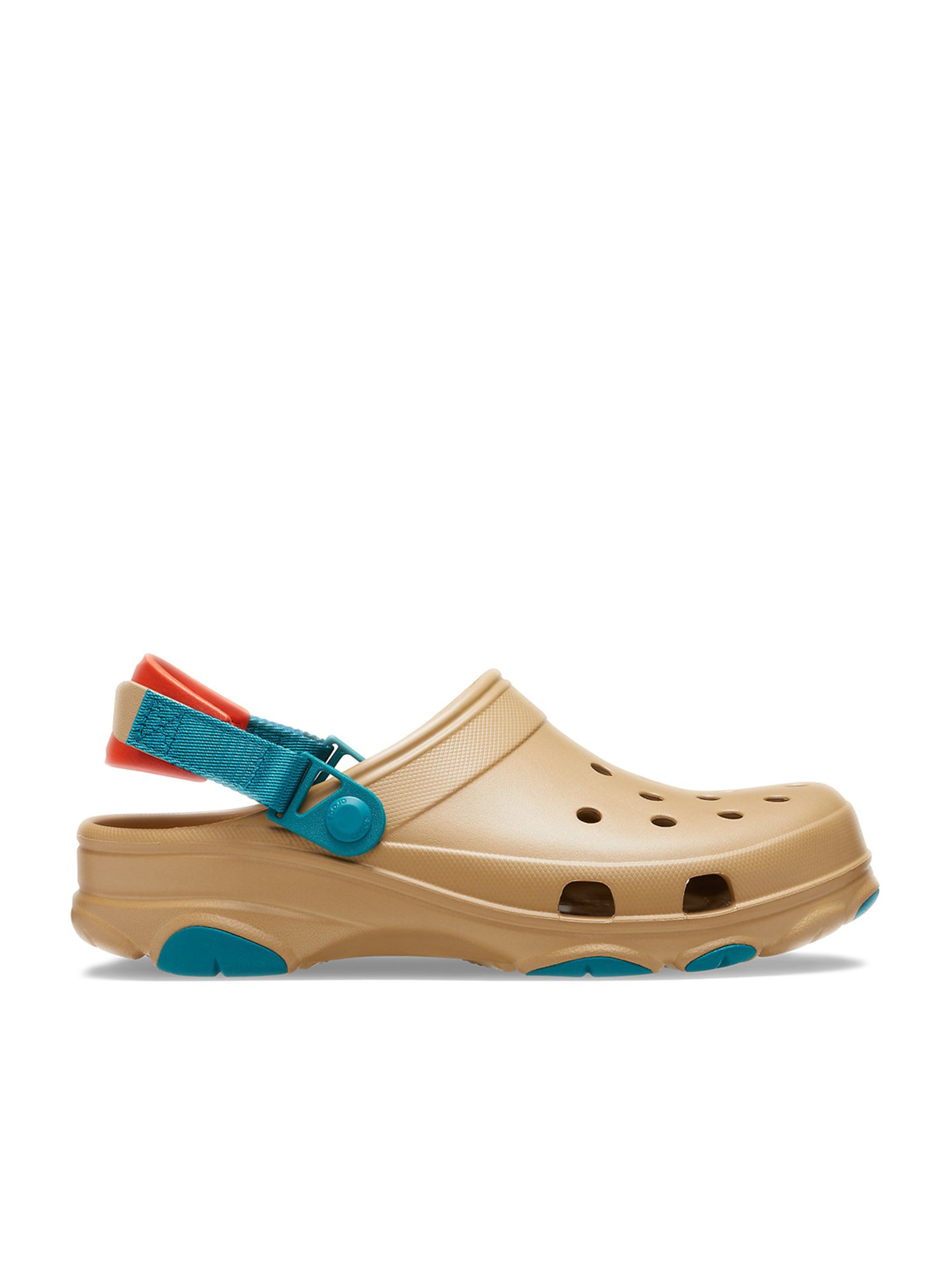 Tan crocs sale