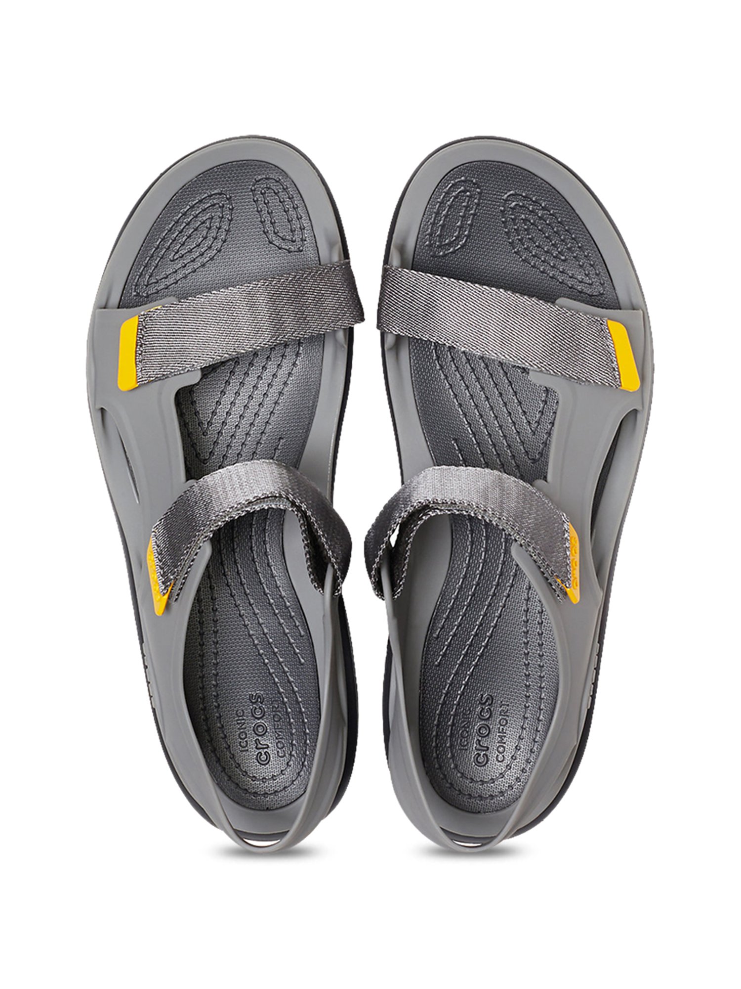 Buy Black Casual Sandals for Men by CROCS Online | Ajio.com