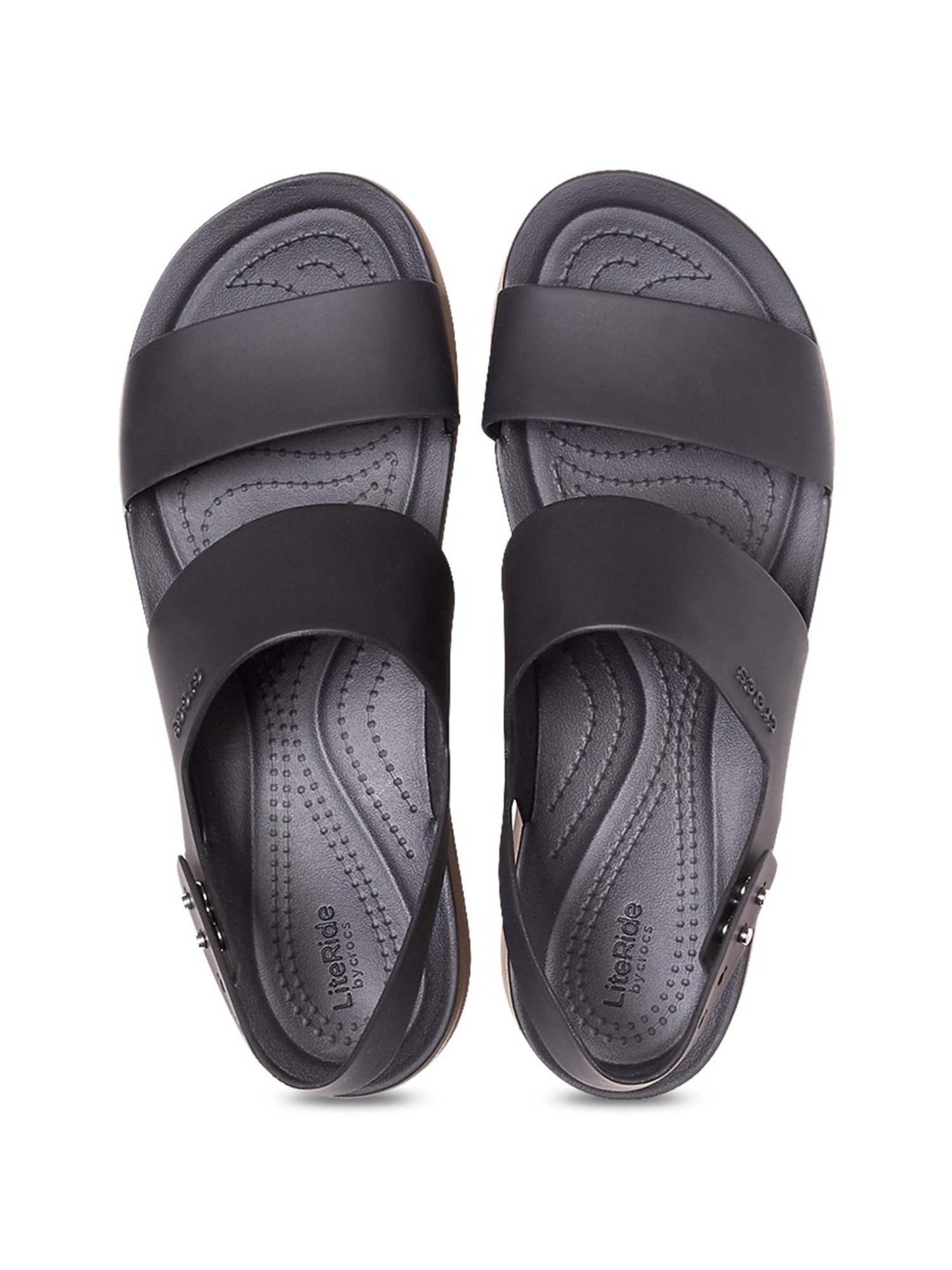 Buy Crocs Brooklyn Black Back Strap Sandals for Women at Best Price @ Tata  CLiQ