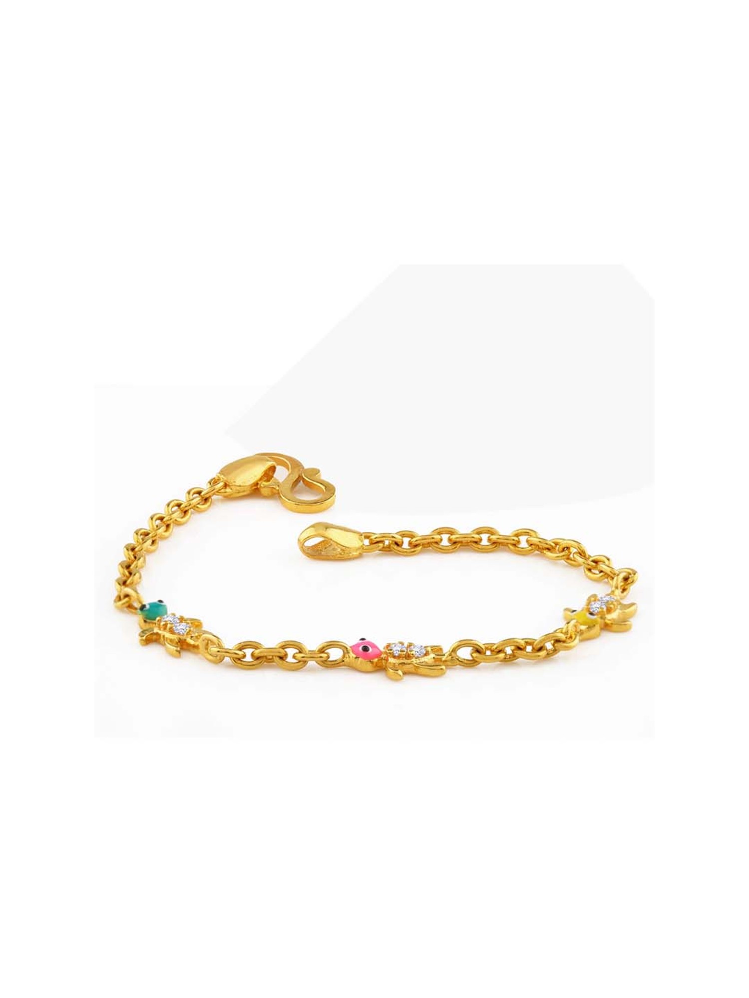 Estele Gold Plated Fashionable Mangalsutra Bracelet for Women: Buy Estele  Gold Plated Fashionable Mangalsutra Bracelet for Women Online at Best Price  in India | Nykaa