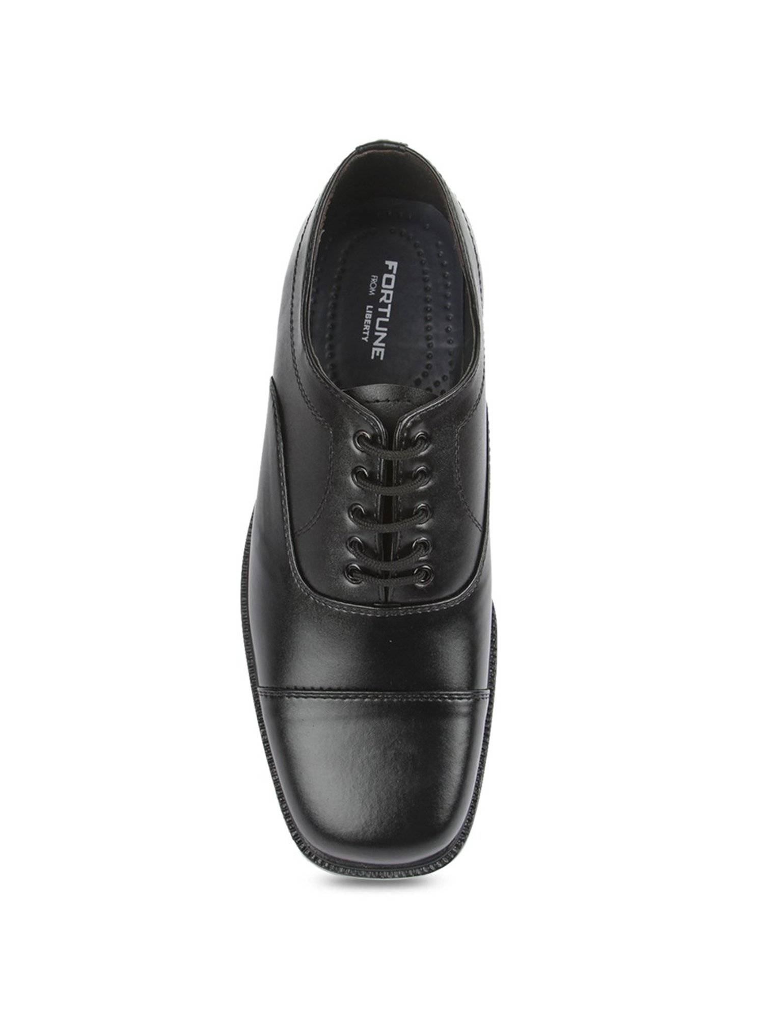 liberty fortune black formal shoes