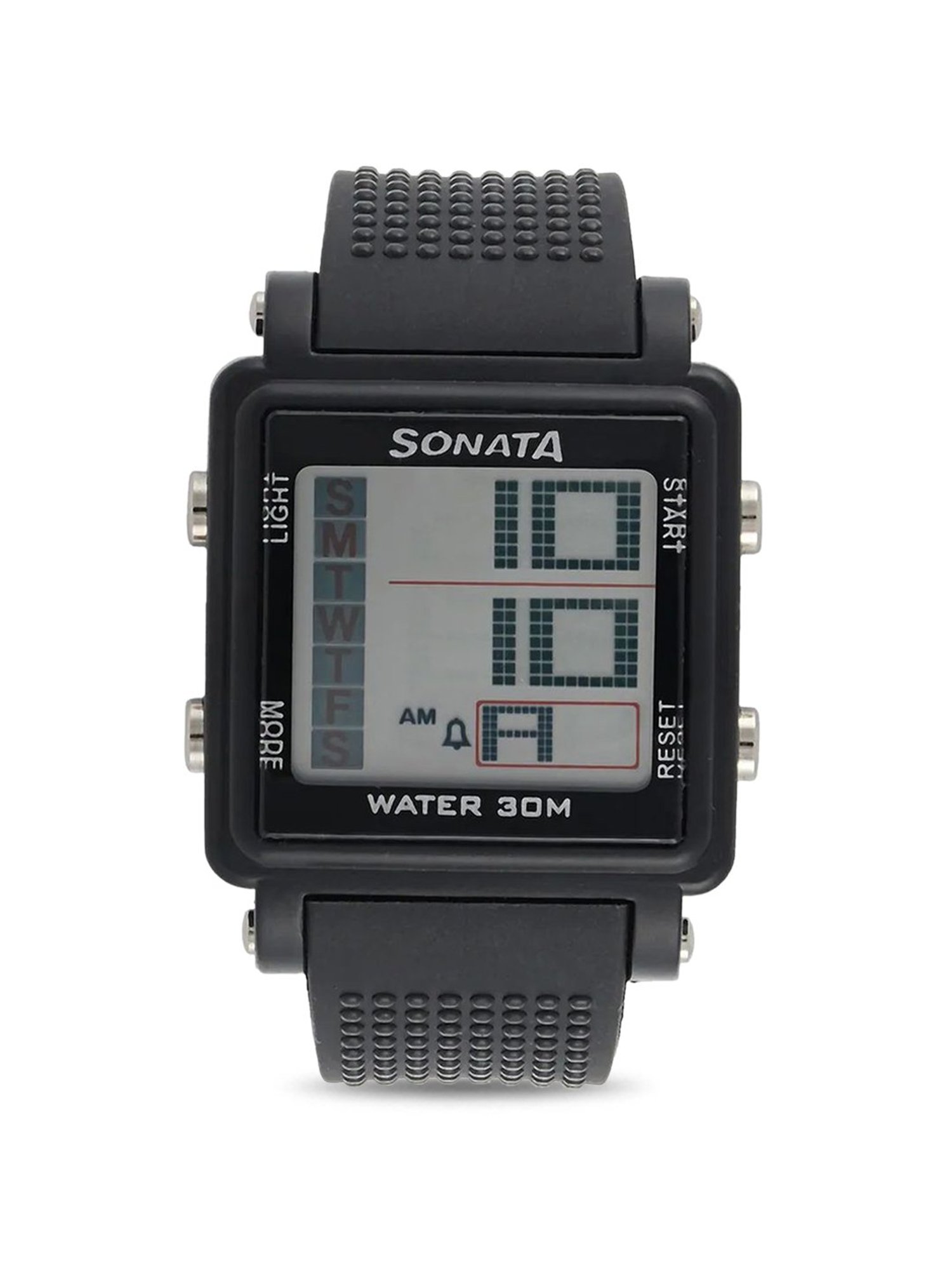 how to change time in sonata digital watch
