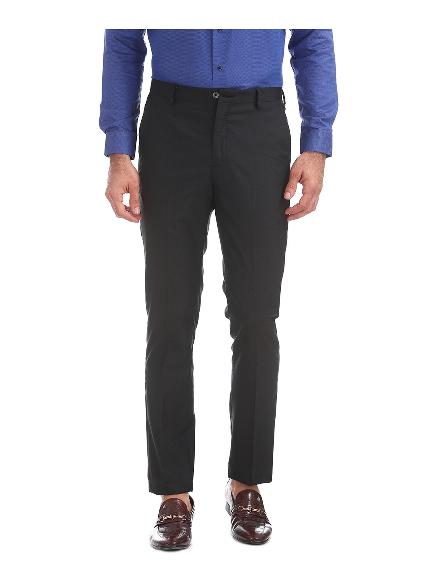 Buy Black Trousers  Pants for Men by ARROW Online  Ajiocom