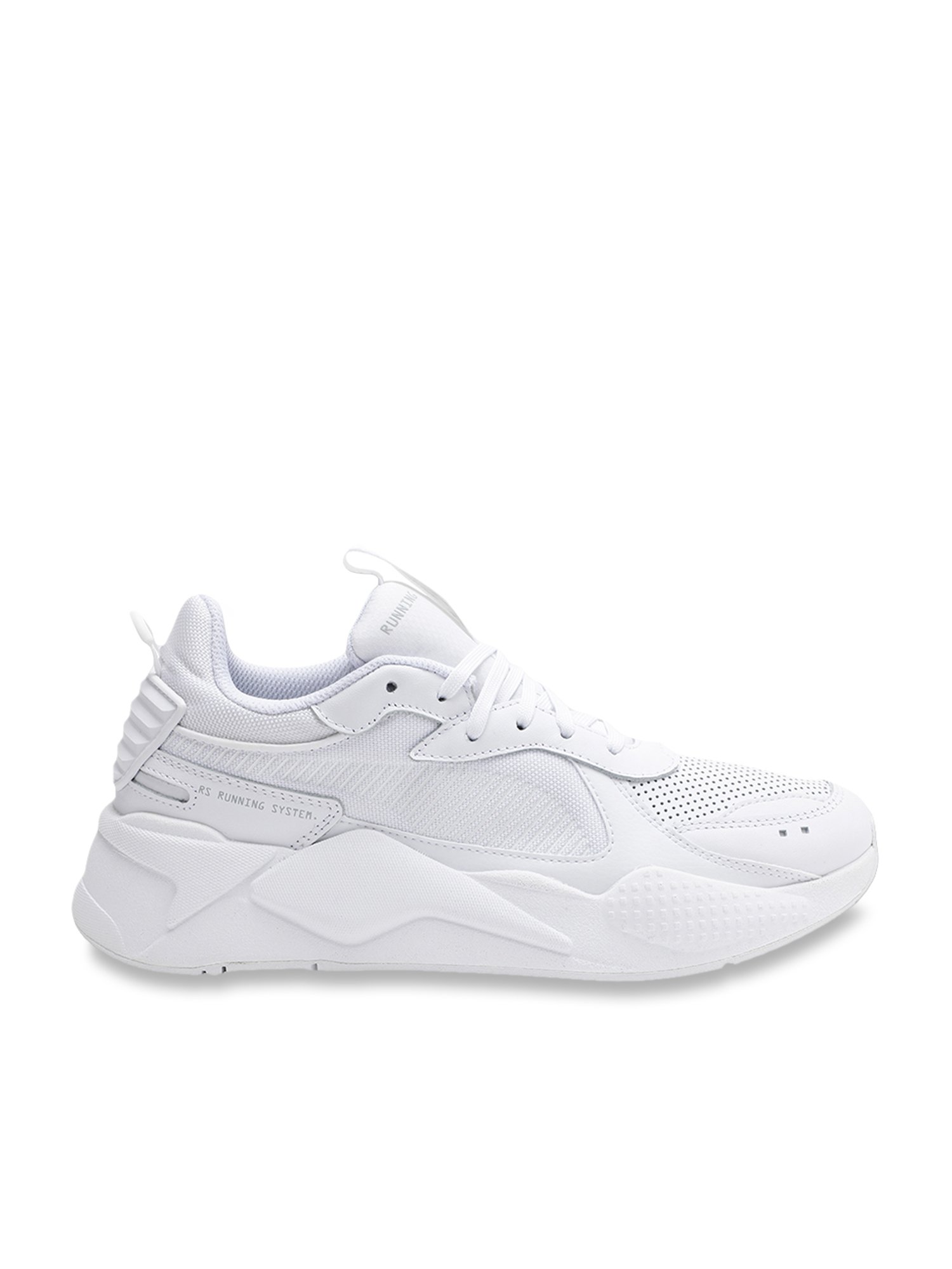 puma rsx white shoes