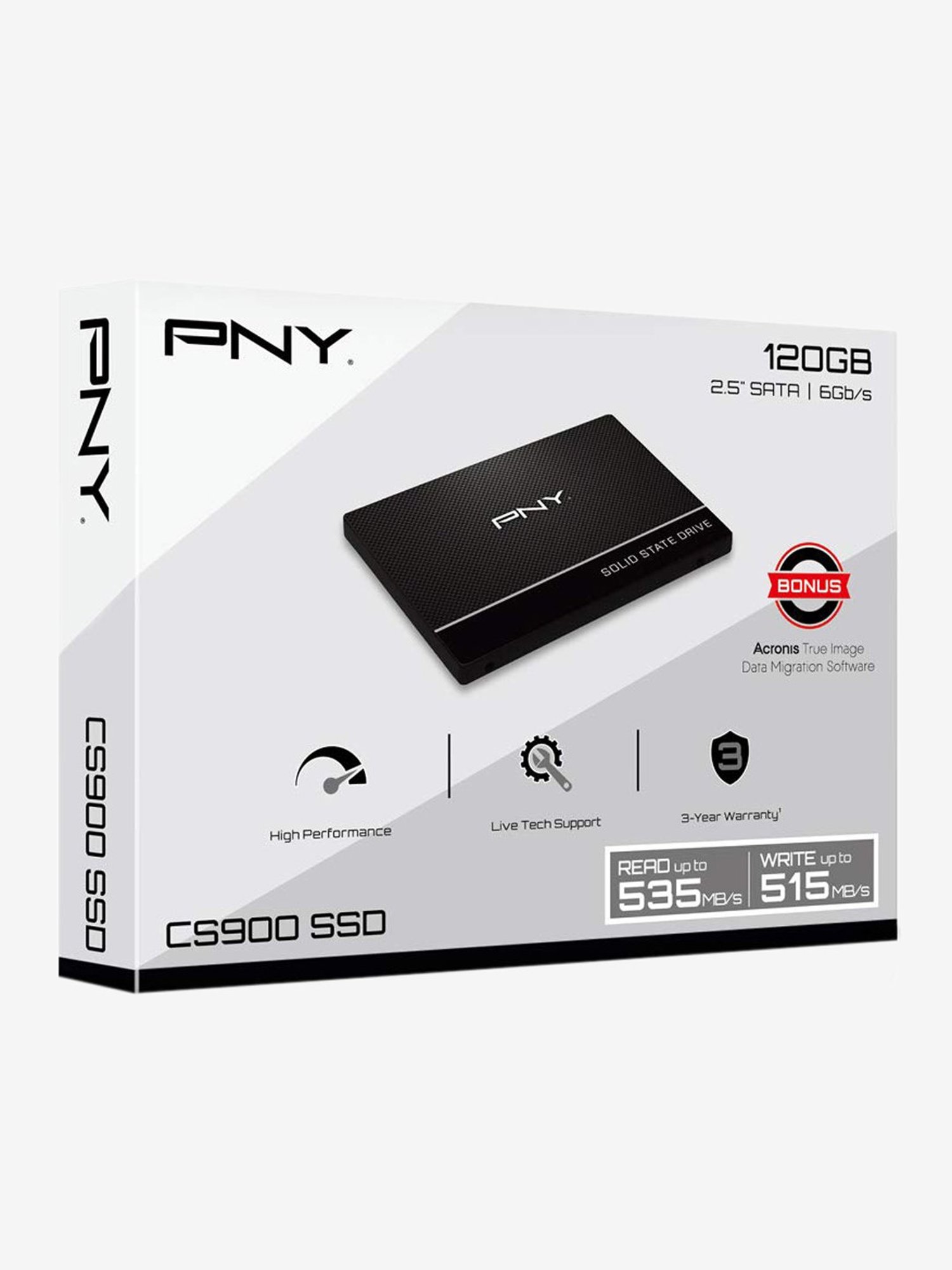 Buy PNY CS900 120 GB Solid State Drive (Black) Online At Best Price @ Tata  CLiQ