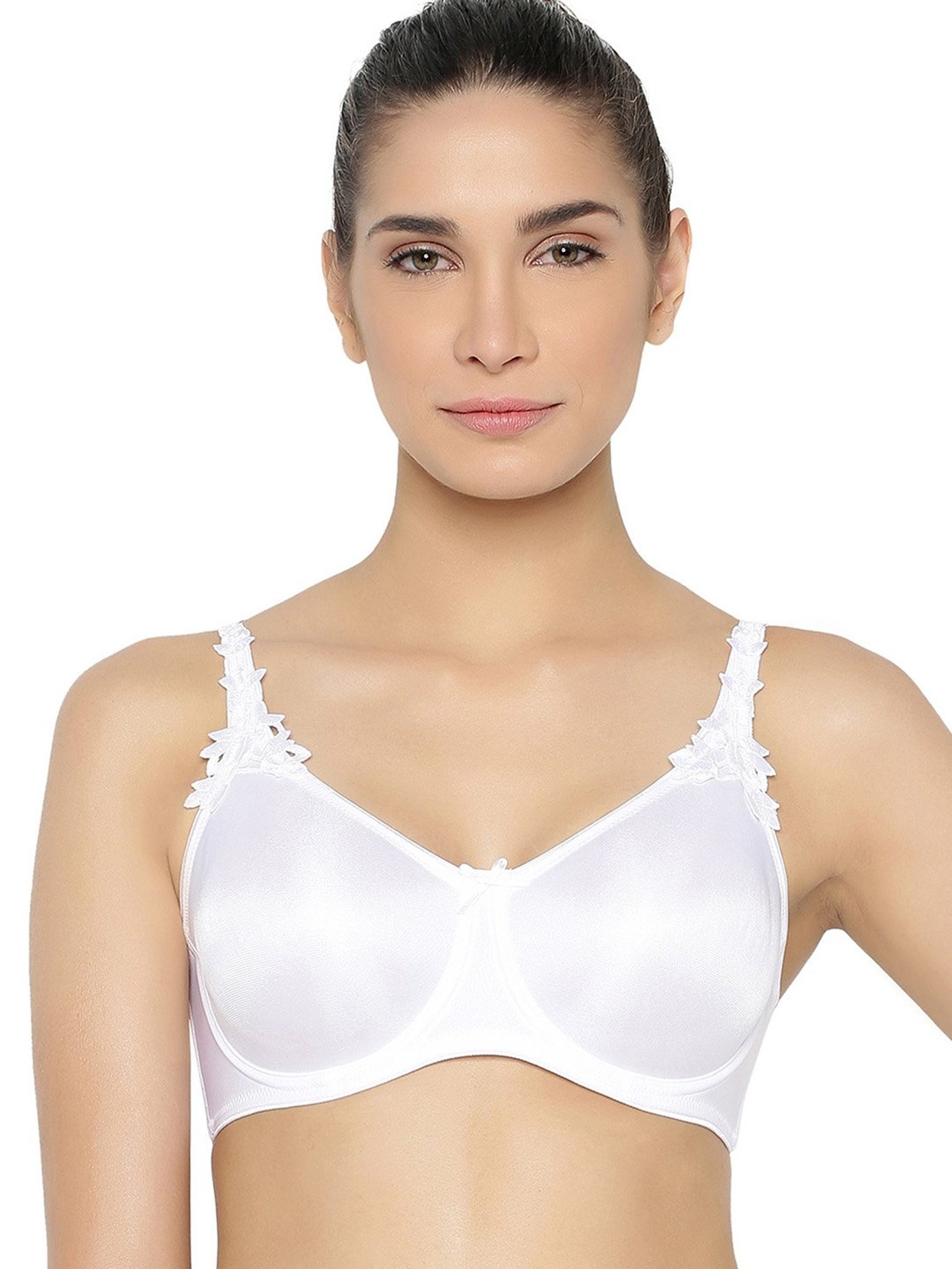 Selfcare Deep Neck Full Coverage Bra Women Minimizer Non Padded Bra - Buy  Skin, White Selfcare Deep Neck Full Coverage Bra Women Minimizer Non Padded  Bra Online at Best Prices in India