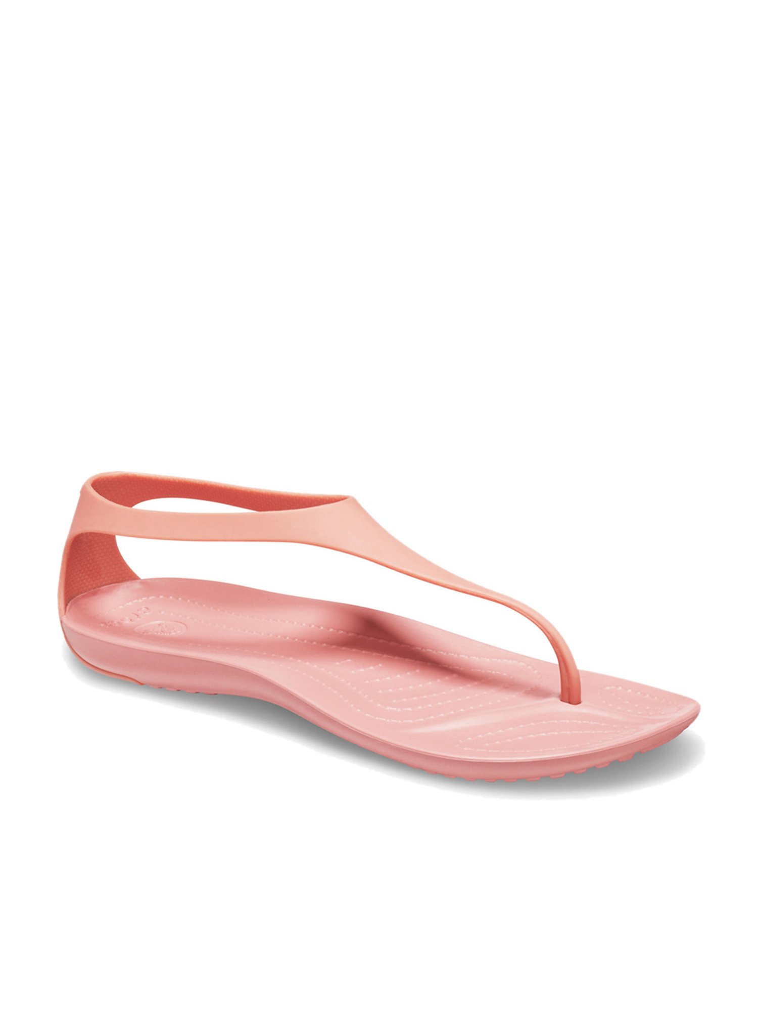pink t strap sandals