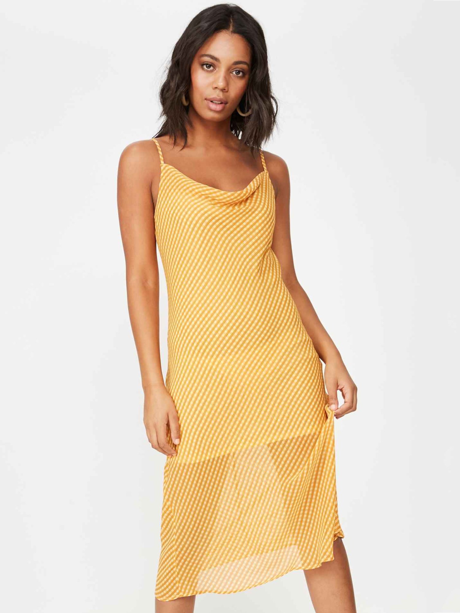 yellow dress cotton on