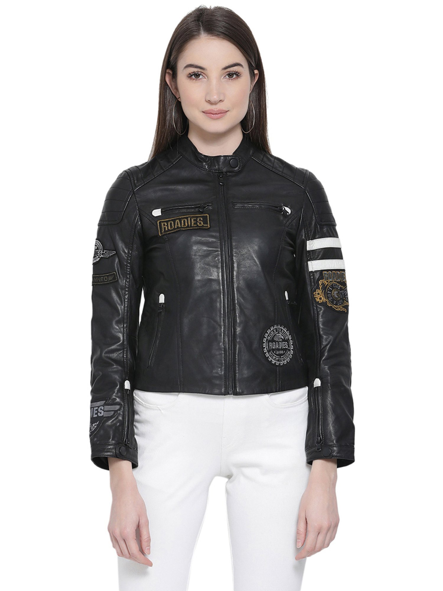 Women's Hwy-100 Waterproof Leather Riding Jacket | Harley-Davidson USA