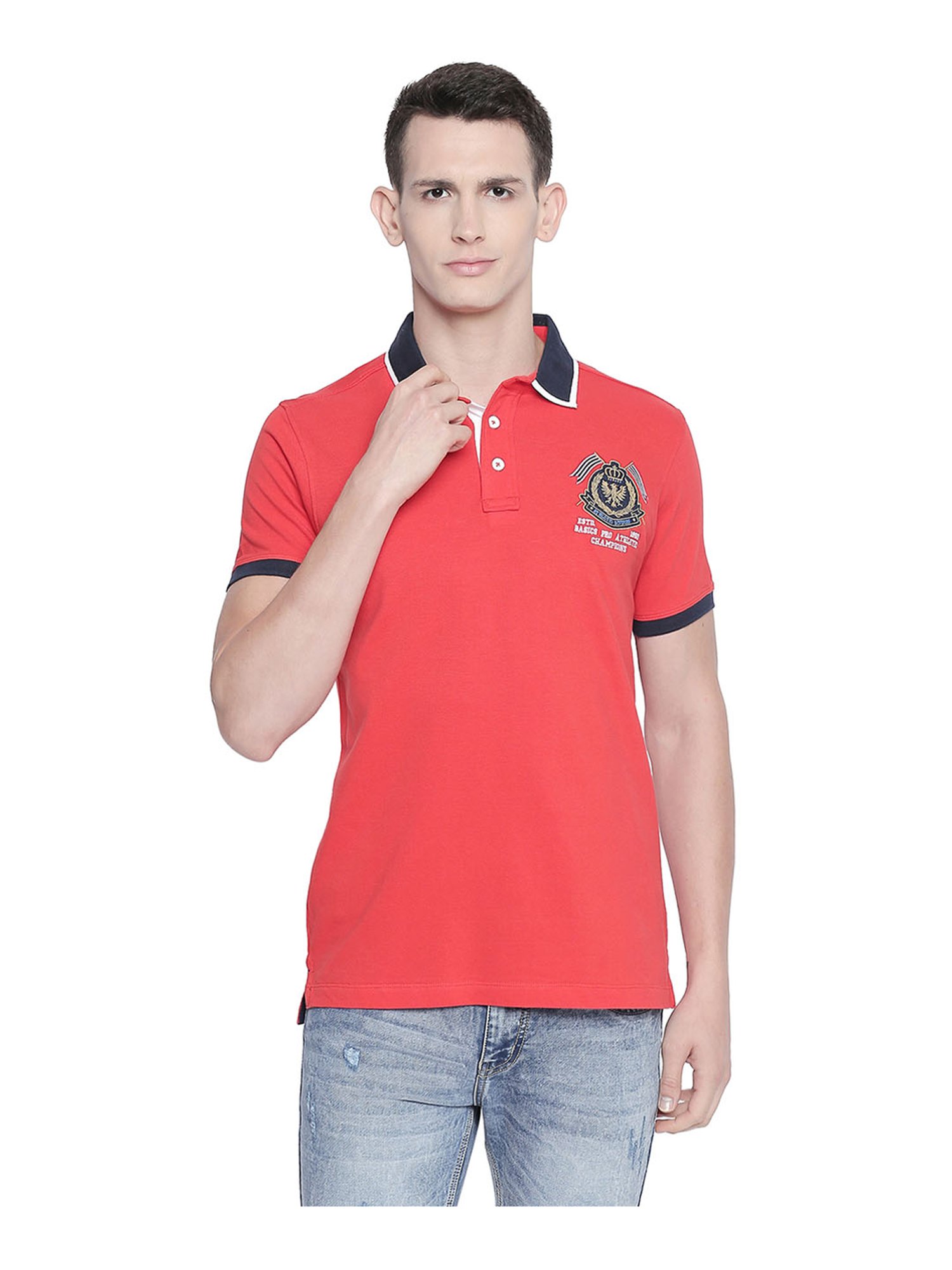 muscle fit polo t shirts