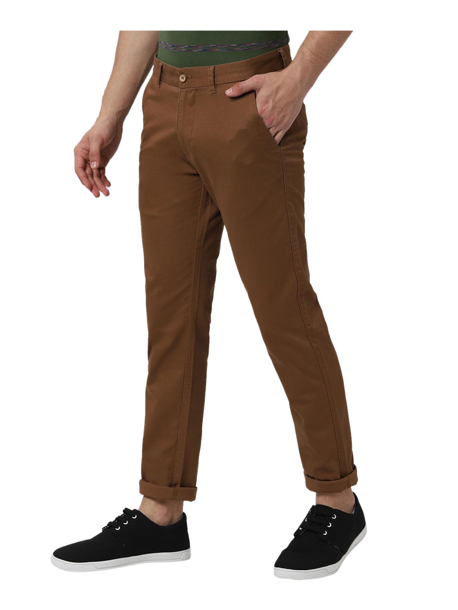 Peter England Mens Super Slim Casual Trousers  Shop online at low price  for Peter England Mens Super Slim Casual Trousers at Helmetdonin