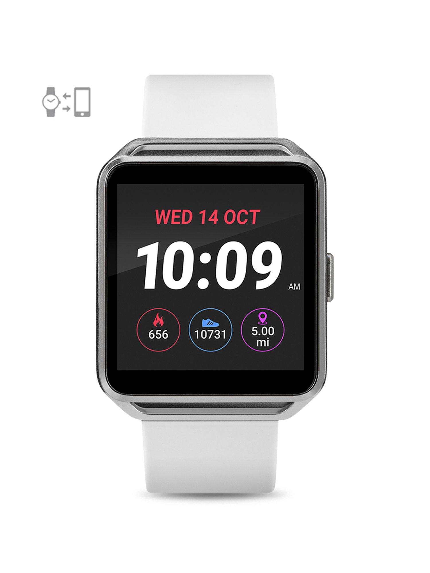 Buy Timex TW5M31400 IConnect Unisex Smart Watch at Best Price @ Tata CLiQ