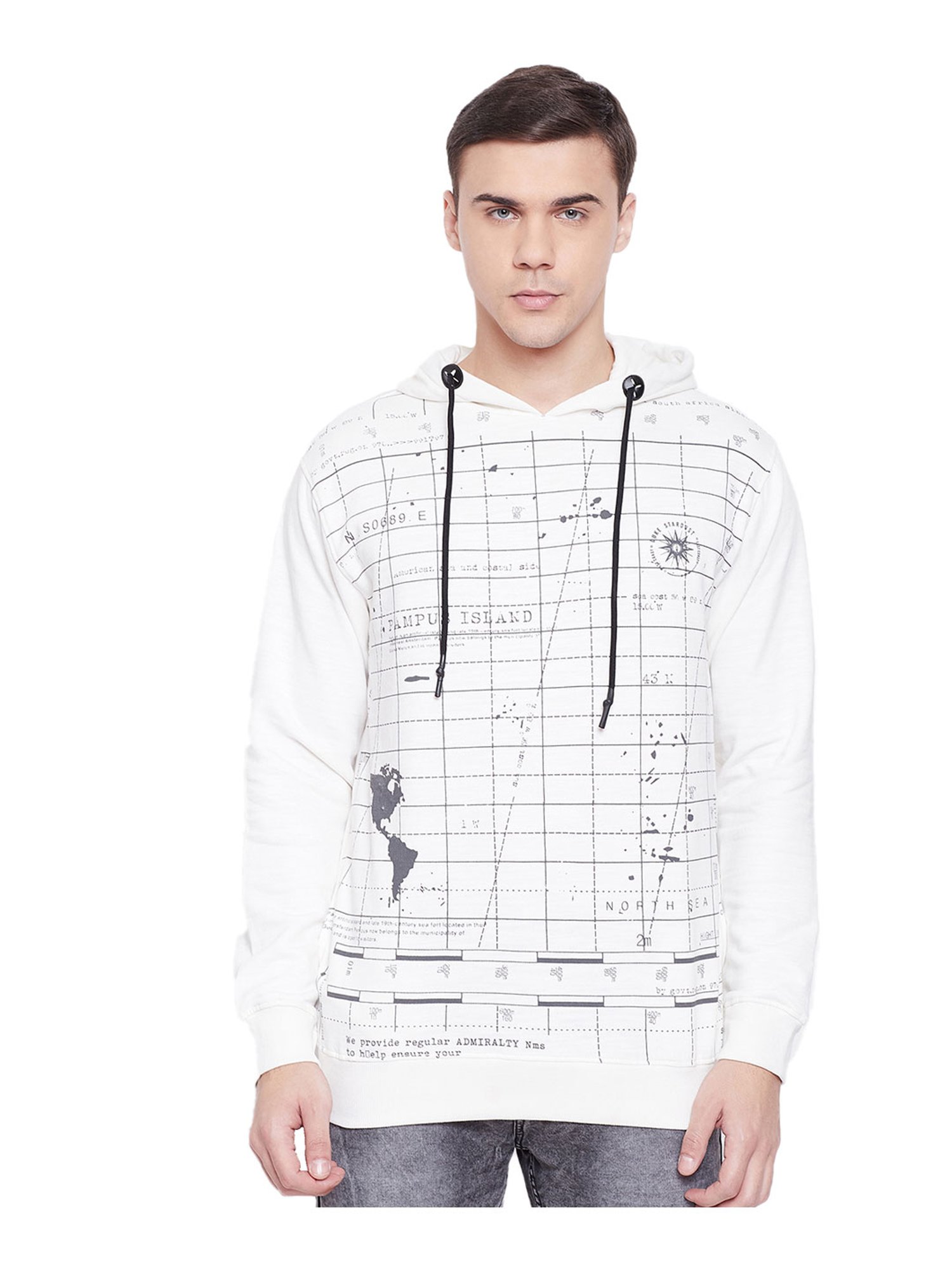 white duke sweatshirt