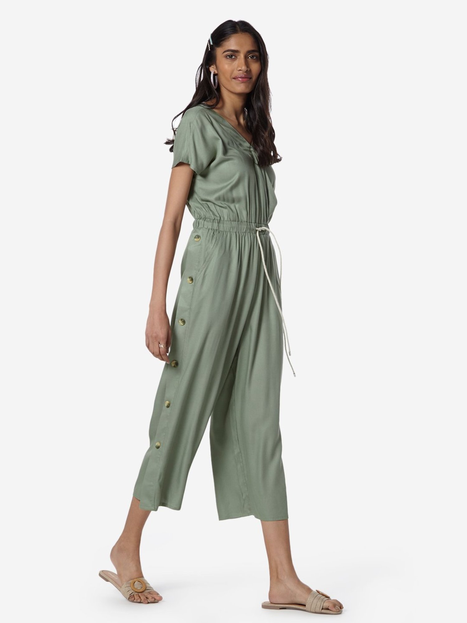 westside green jumpsuit