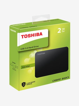 Buy Toshiba Canvio Basics HDTB420AK3AA 2 TB External Hard Disk