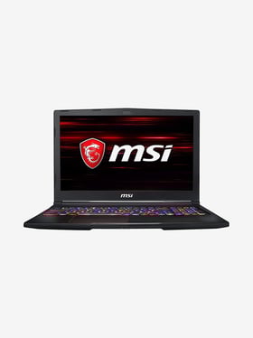 MSI GE63 Gaming Laptop 9SF-800IN i7 9th Gen 16GB 1TBHDD+512GBSSD 15.6inch Win10H 8GB Graphics Black