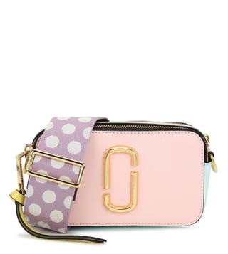 Marc Jacobs The Snapshot Small Camera Bag- Violet Multi