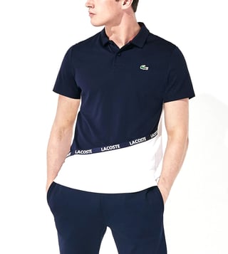 Buy Signature Breathable Pique Polo T-Shirt for Men Online @ Tata CLiQ