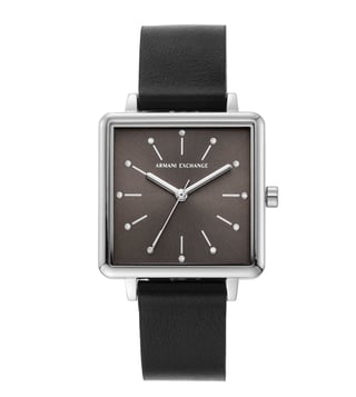 Buy Armani Exchange AX5803 Lola Square Brown Dial Watch for Women