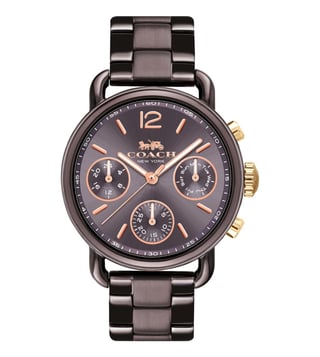 Buy Coach Delancey Sport 14502843J Brown Dial Watch for Women Online @ Tata  CLiQ Luxury