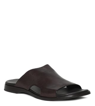 Buy Cole Haan Brown Goldwyn Slide Sandals for Men Online Tata